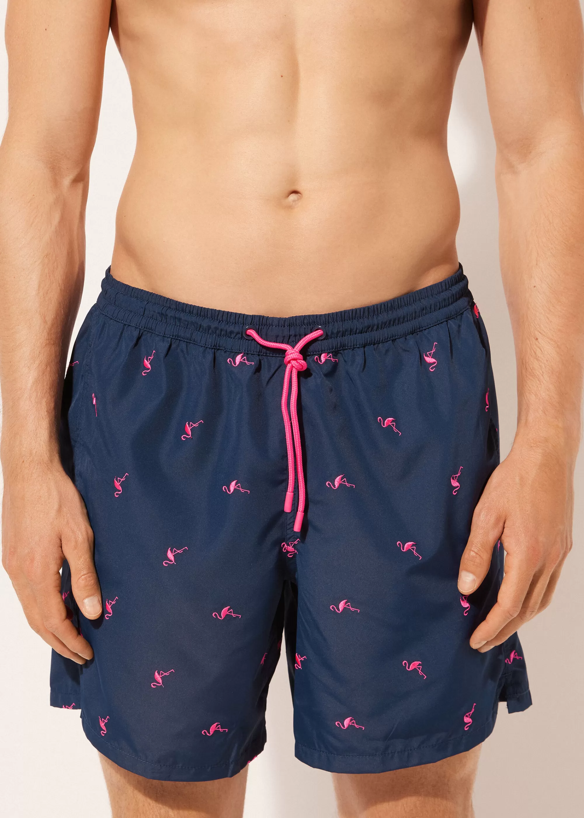 Calzedonia Bañador Bóxer Estampado Hombre Formentera>Hombre Bañadores Cortos