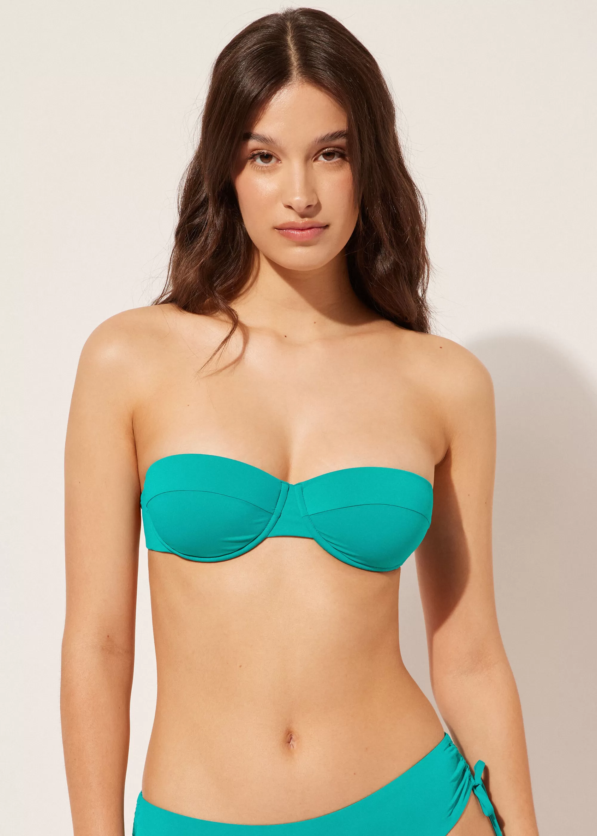 Calzedonia Bandeau Balconette Relleno Ligero Bikini Indonesia>Mujer Tops Bikini