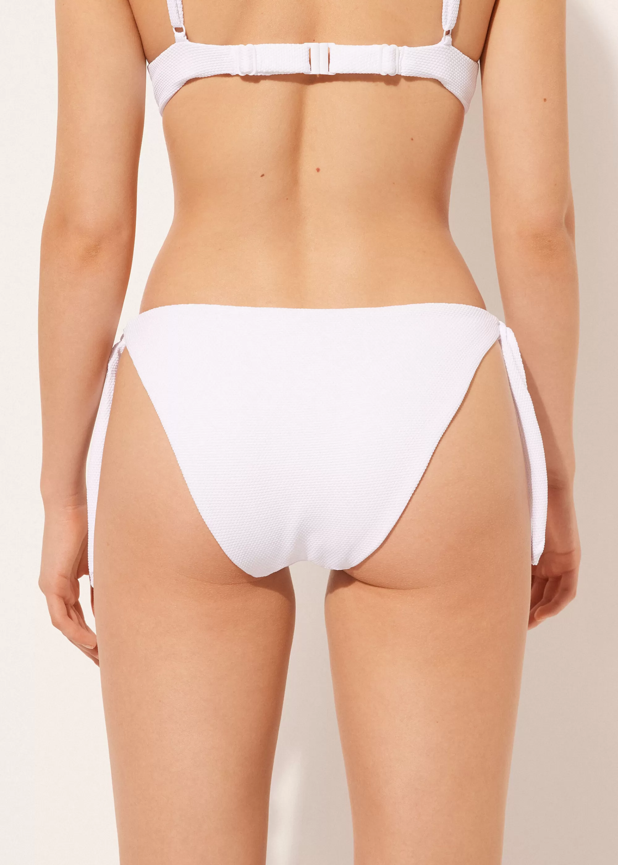 Calzedonia Bikini Braguita Clásica Lazos Classic Piquet>Mujer Braguitas Bikini