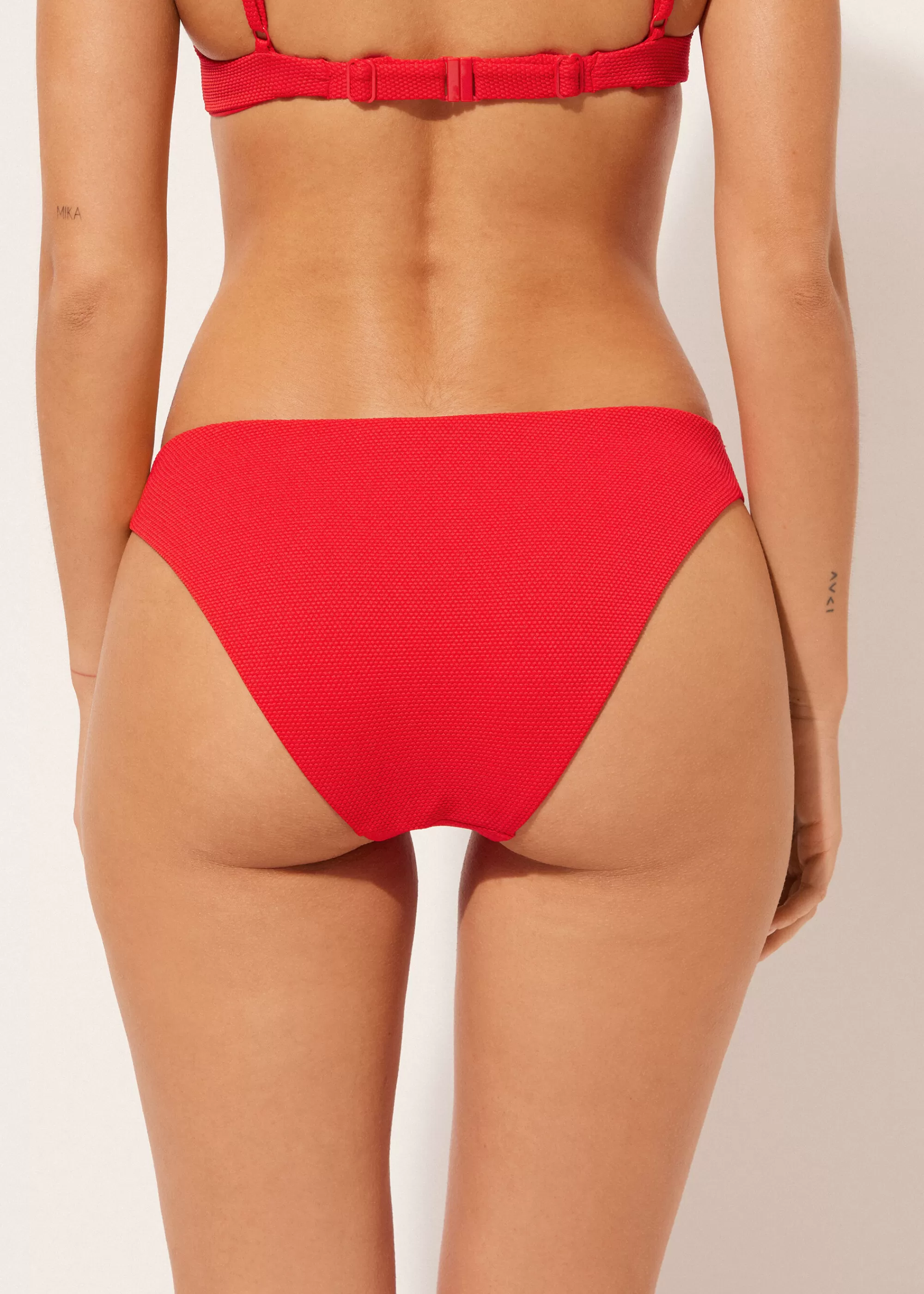 Calzedonia Braguita Clásica Bikini Classic Piquet>Mujer Braguitas Bikini