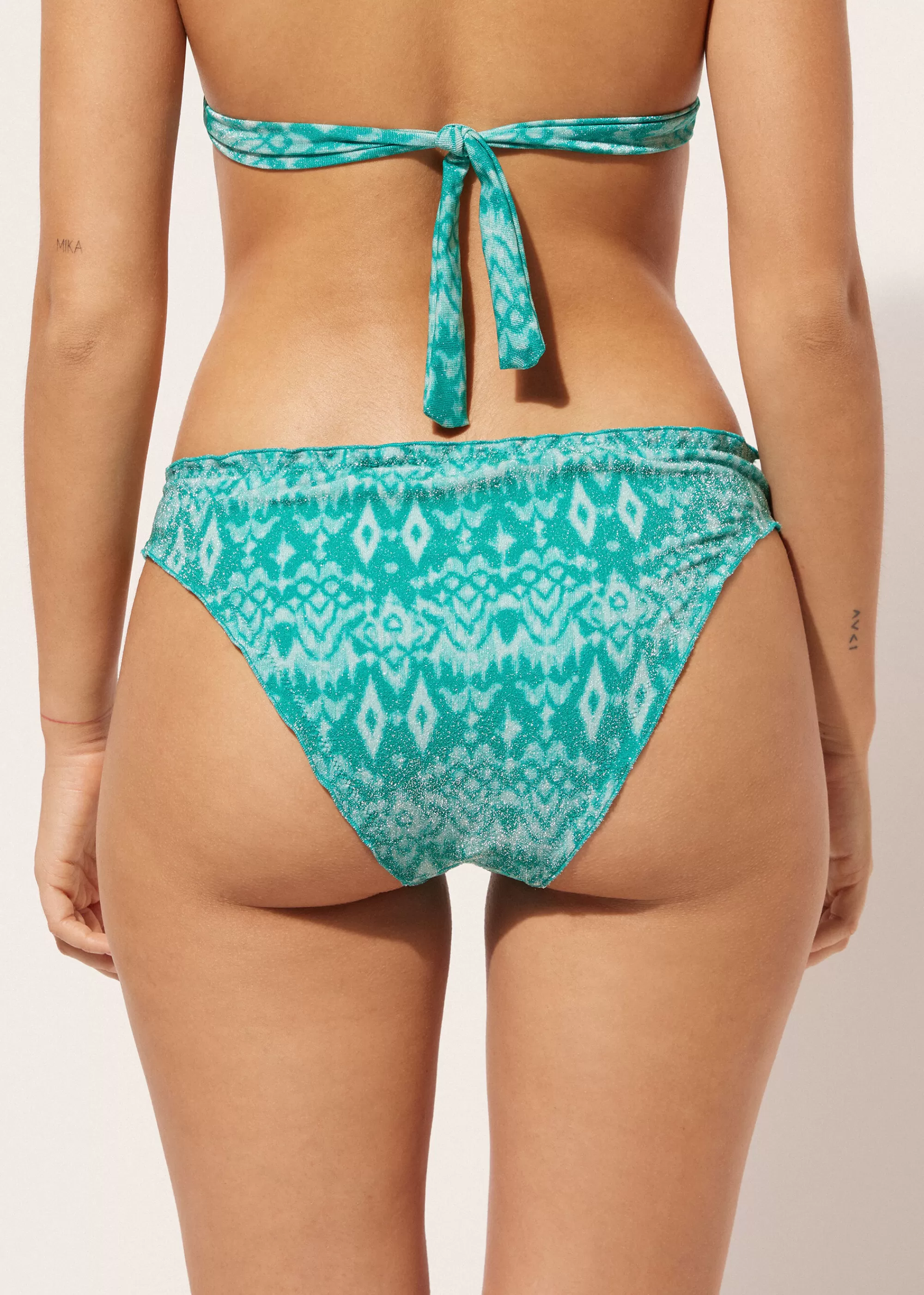 Calzedonia Braguita Clásica Bikini Ethnic Island>Mujer Bikini | Braguitas Bikini