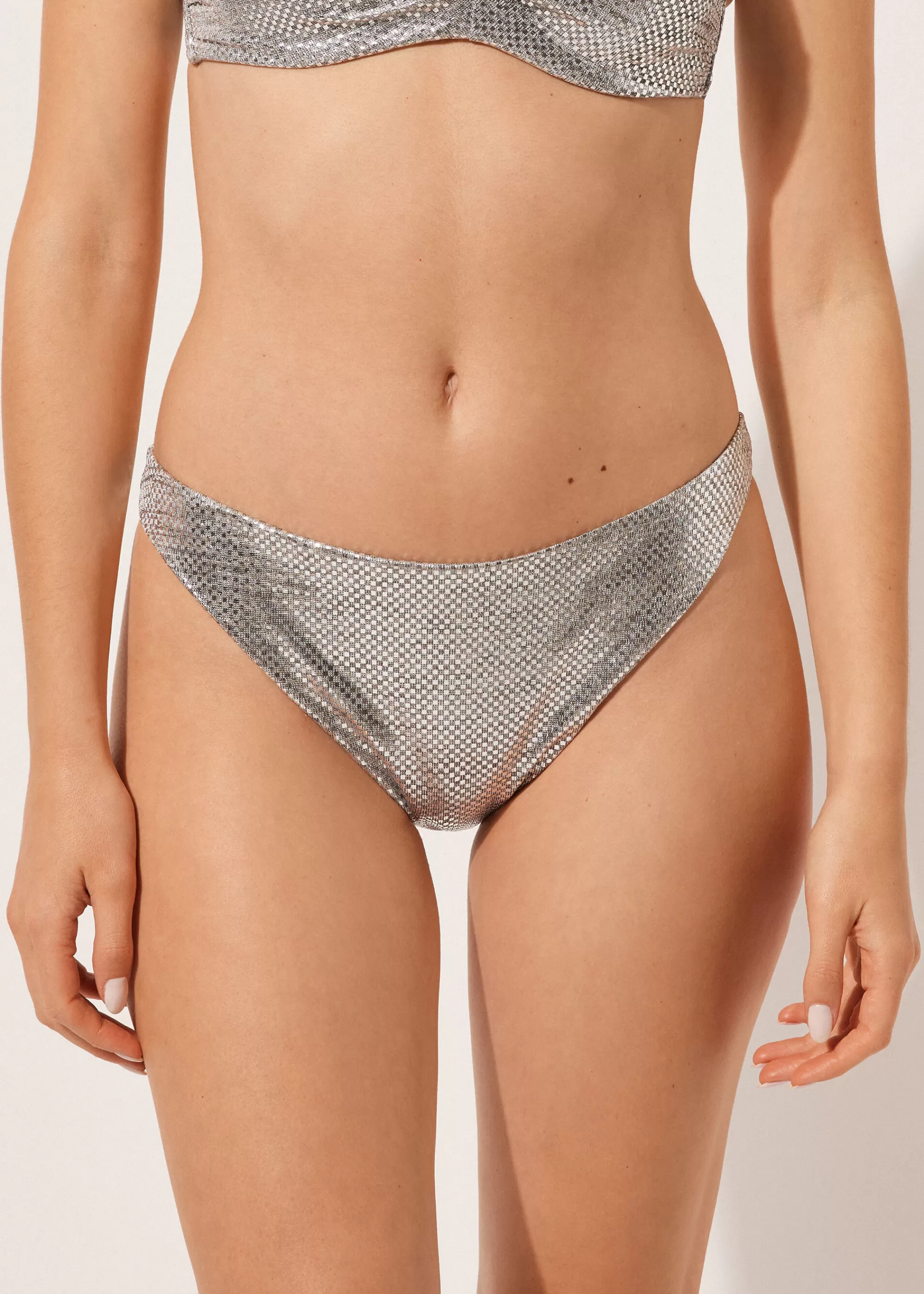 Calzedonia Braguita Clásica Bikini Light Reflections>Mujer Braguitas Bikini