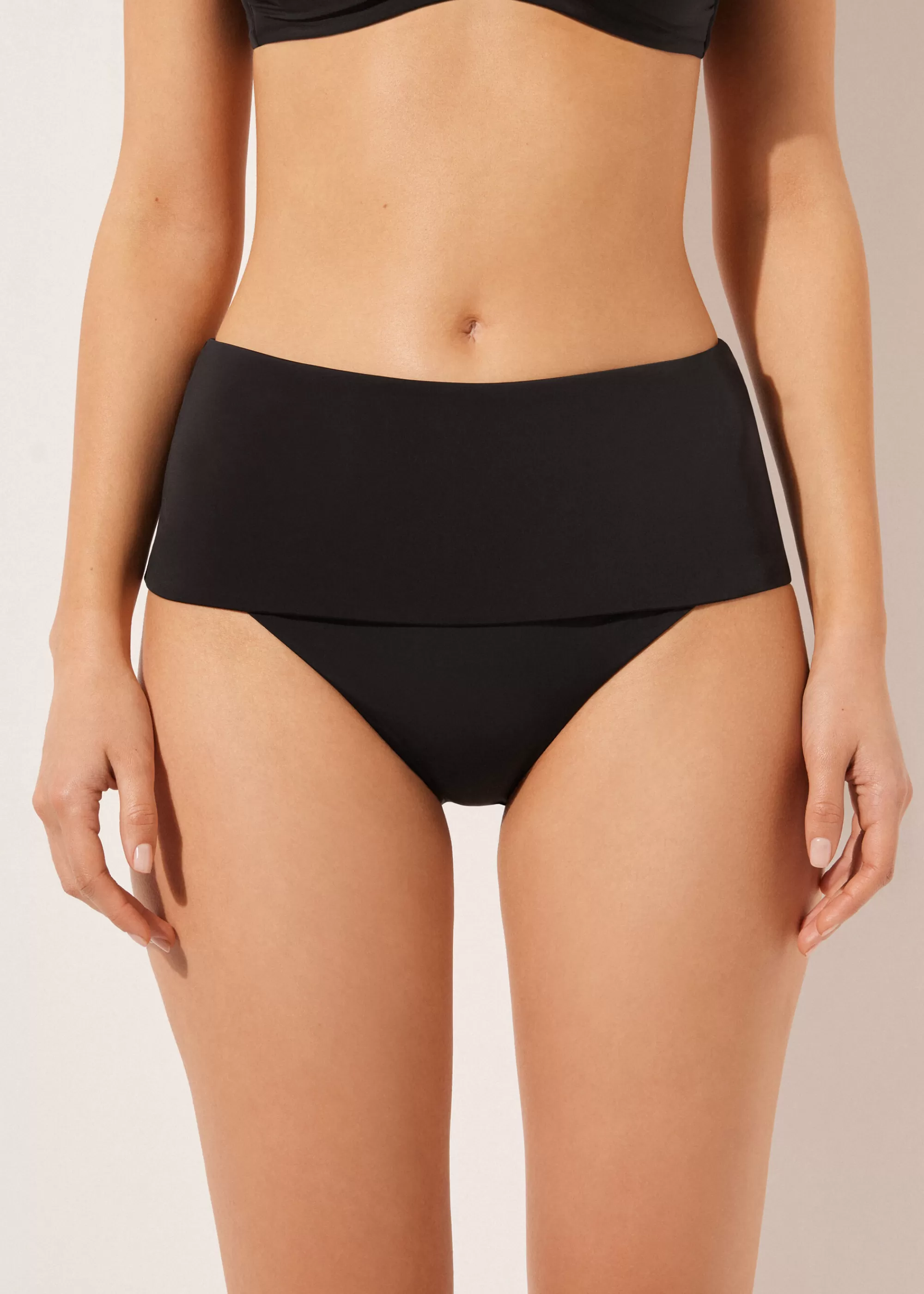 Calzedonia Braguita Con Banda Alta Bikini Indonesia>Mujer Braguitas Bikini