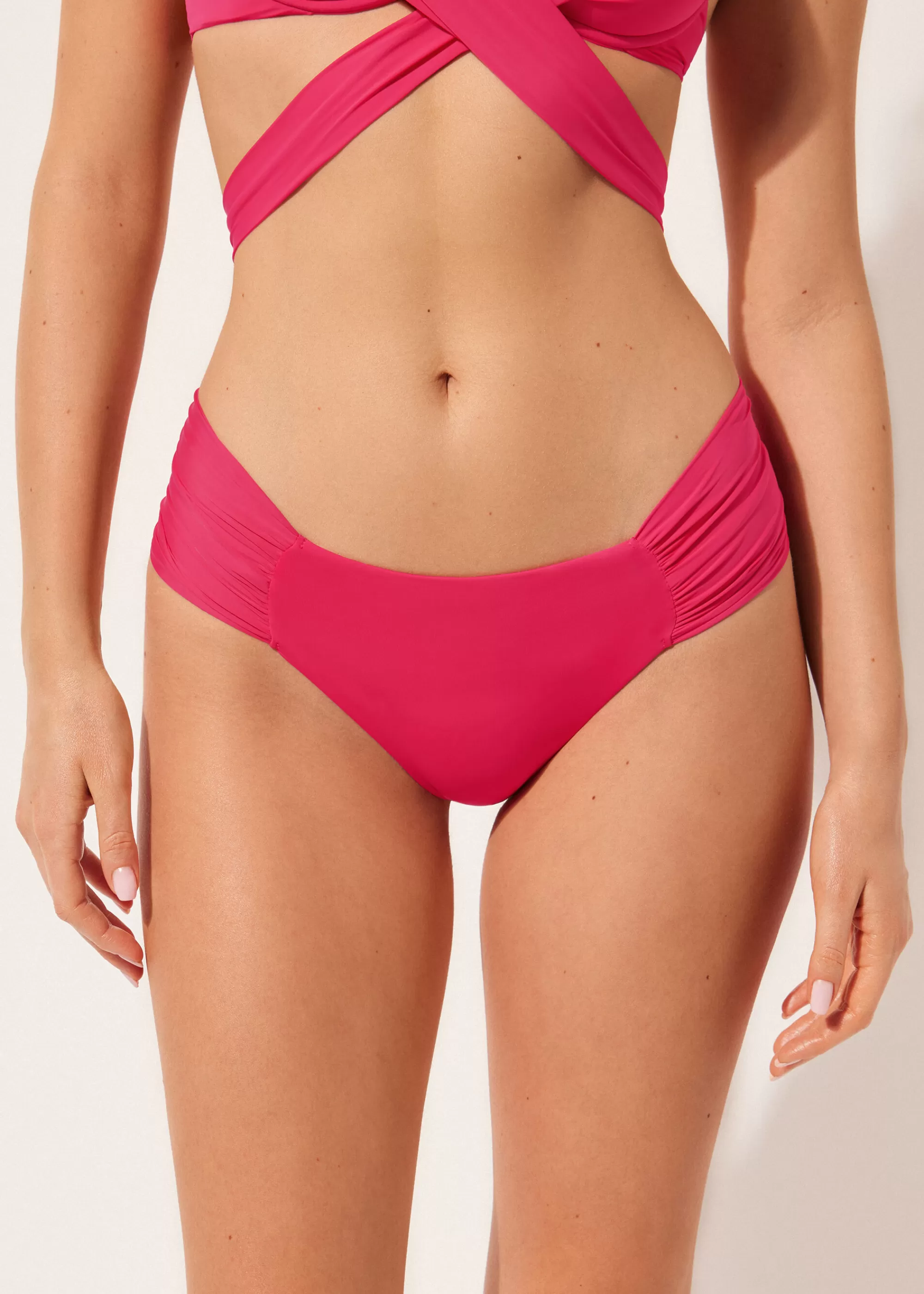 Calzedonia Braguita Con Drapeado Bikini Indonesia>Mujer Bikini | Braguitas Bikini