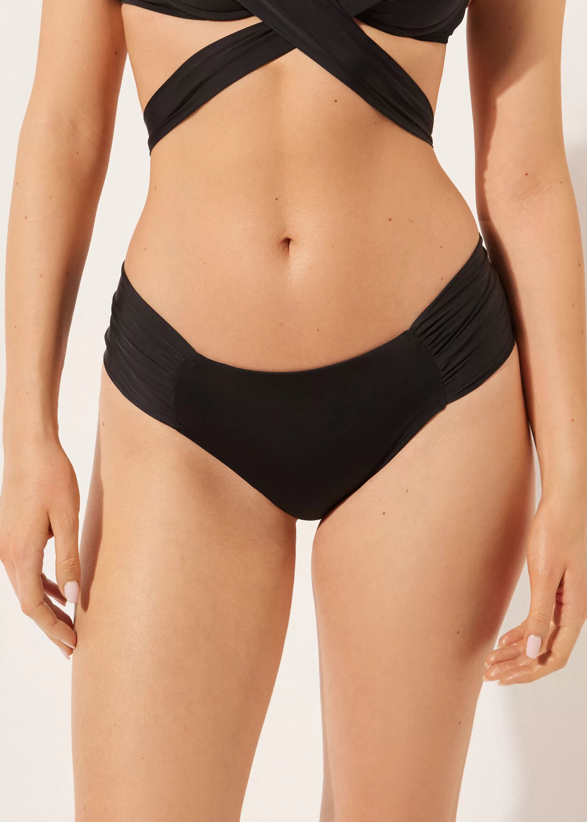 Calzedonia Braguita Con Drapeado Bikini Indonesia>Mujer Bikini | Braguitas Bikini