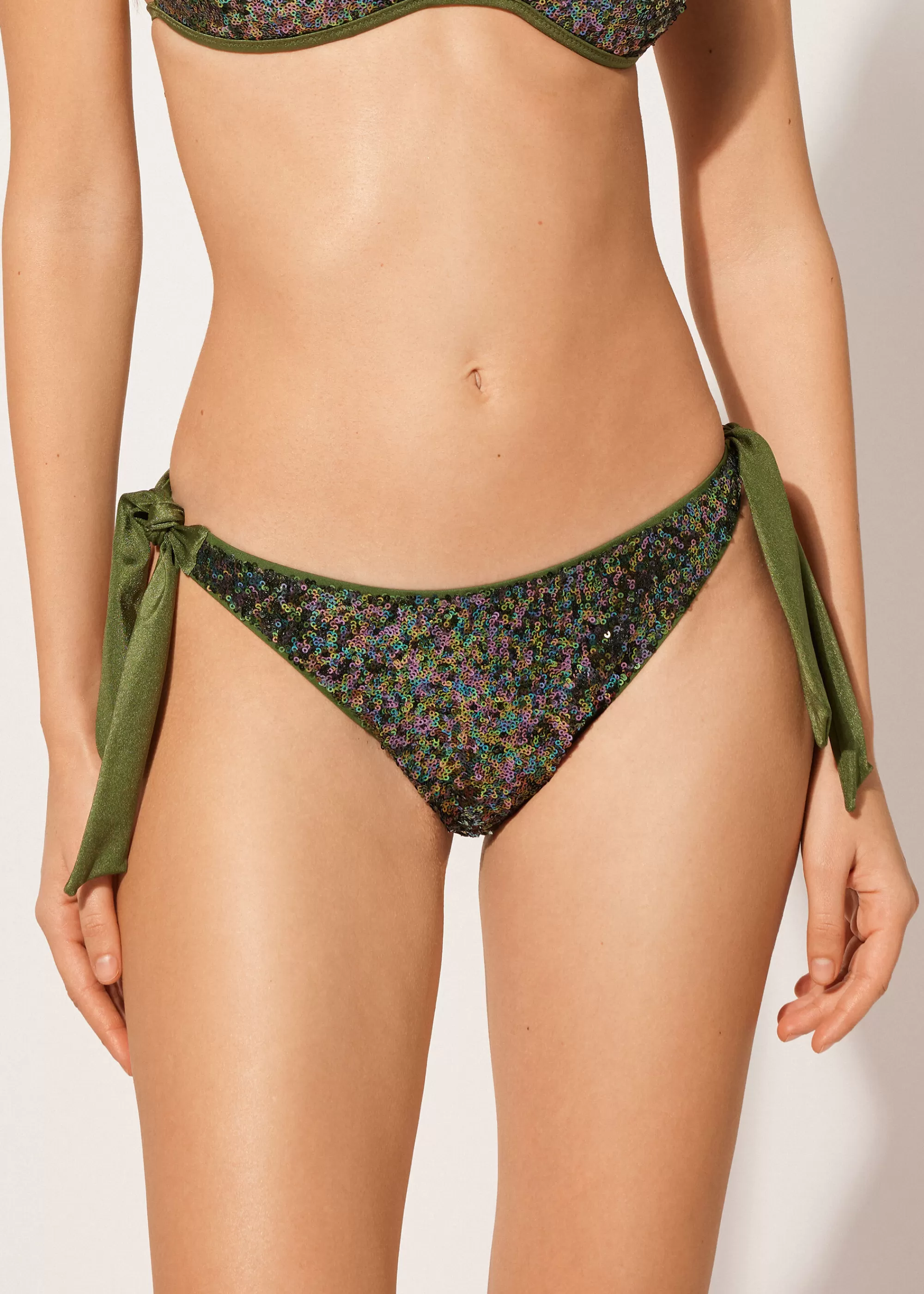 Calzedonia Braguita Lazos Bikini Glowing Surface>Mujer Bikini | Braguitas Bikini