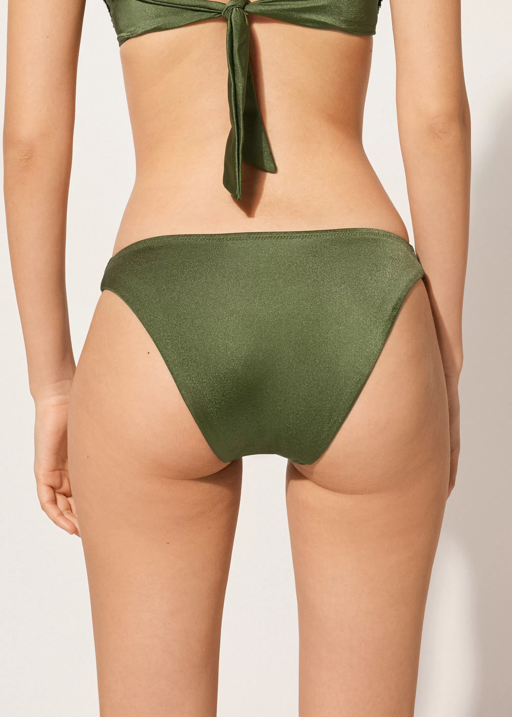 Calzedonia Braguita Lentejuelas Bikini Glowing Surface>Mujer Braguitas Bikini