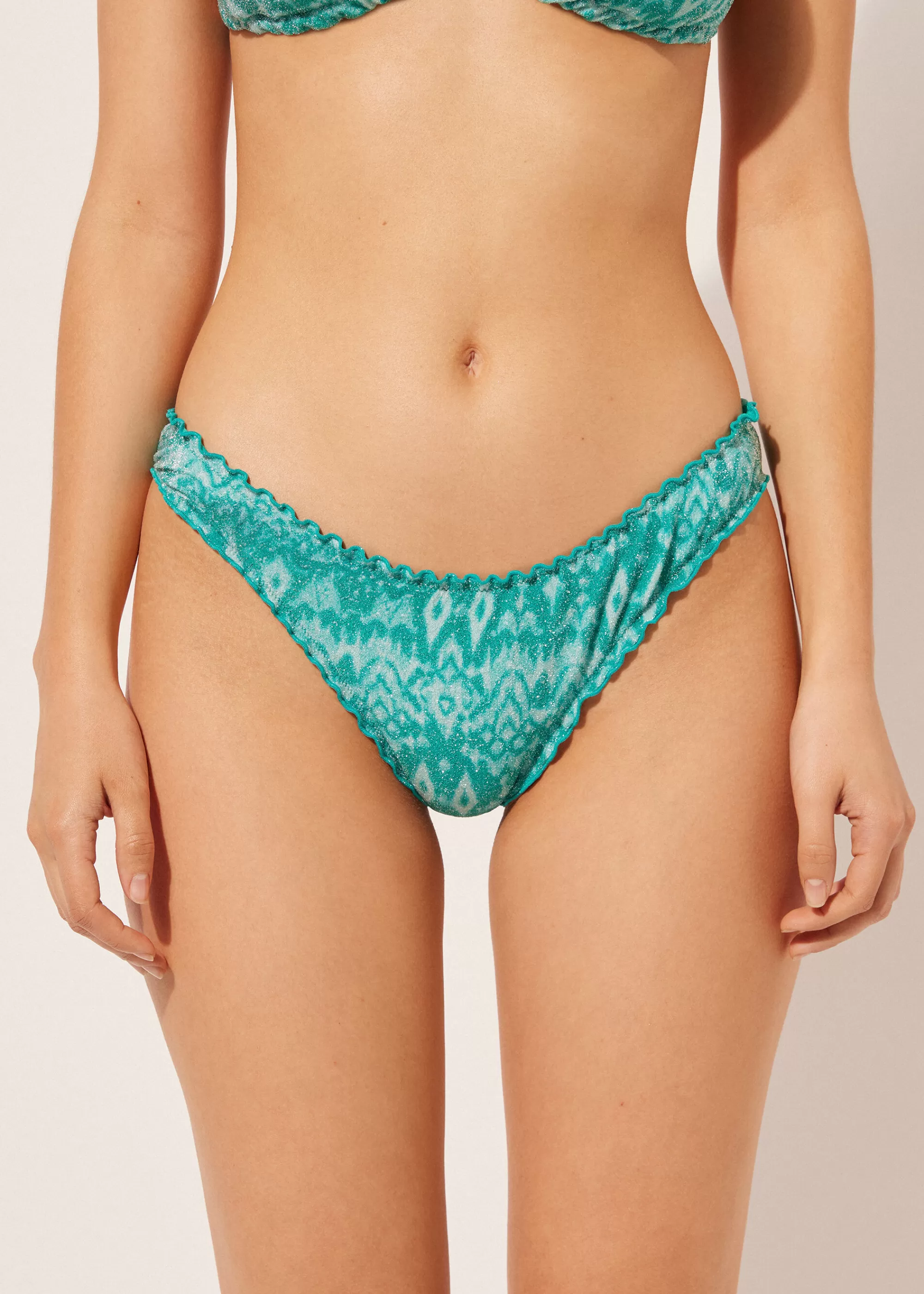 Calzedonia Brasileña Bikini Ethnic Island>Mujer Bikini | Braguitas Bikini