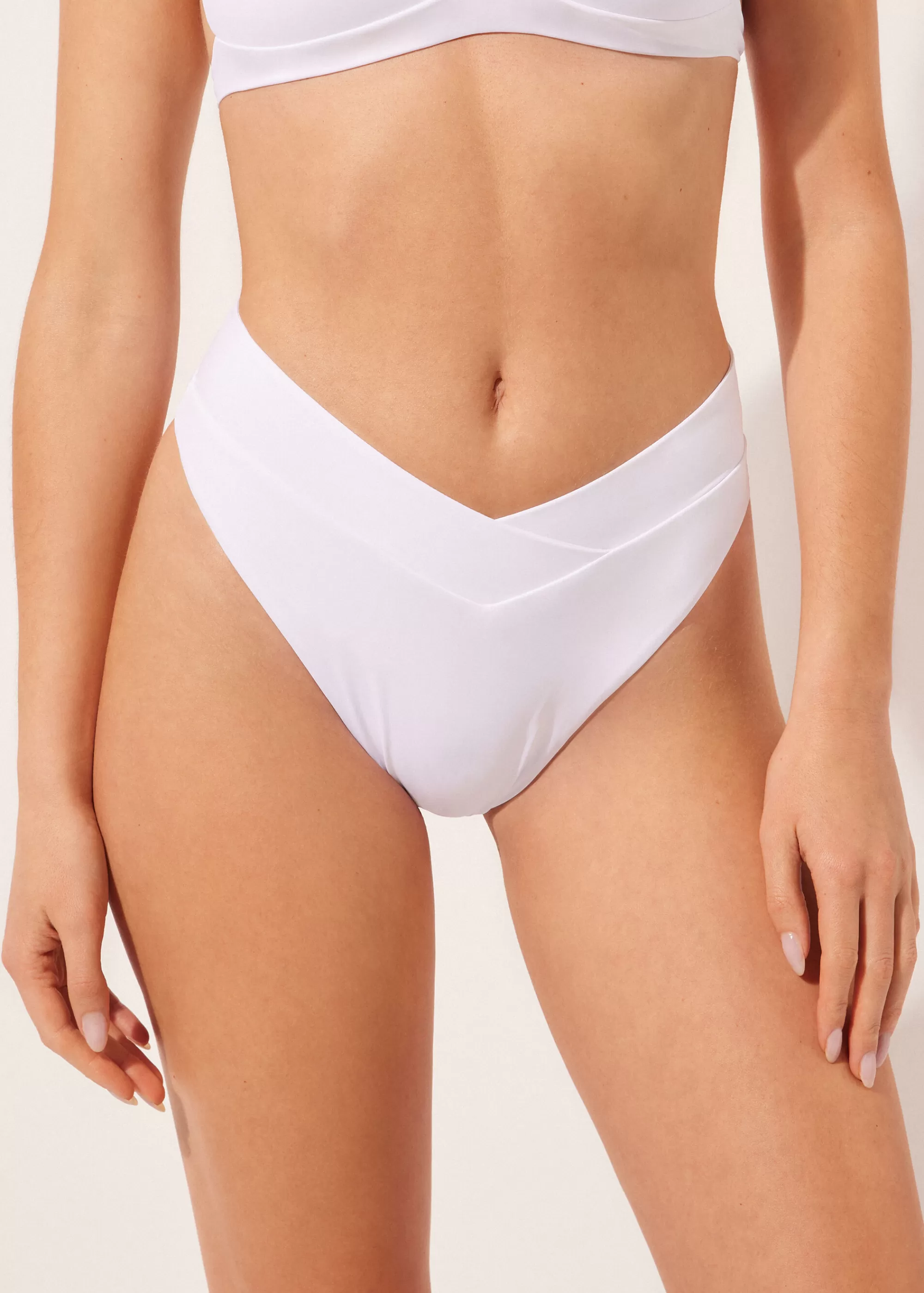 Calzedonia Brasileña Cintura Alta En V Bikini Indonesia>Mujer Braguitas Bikini