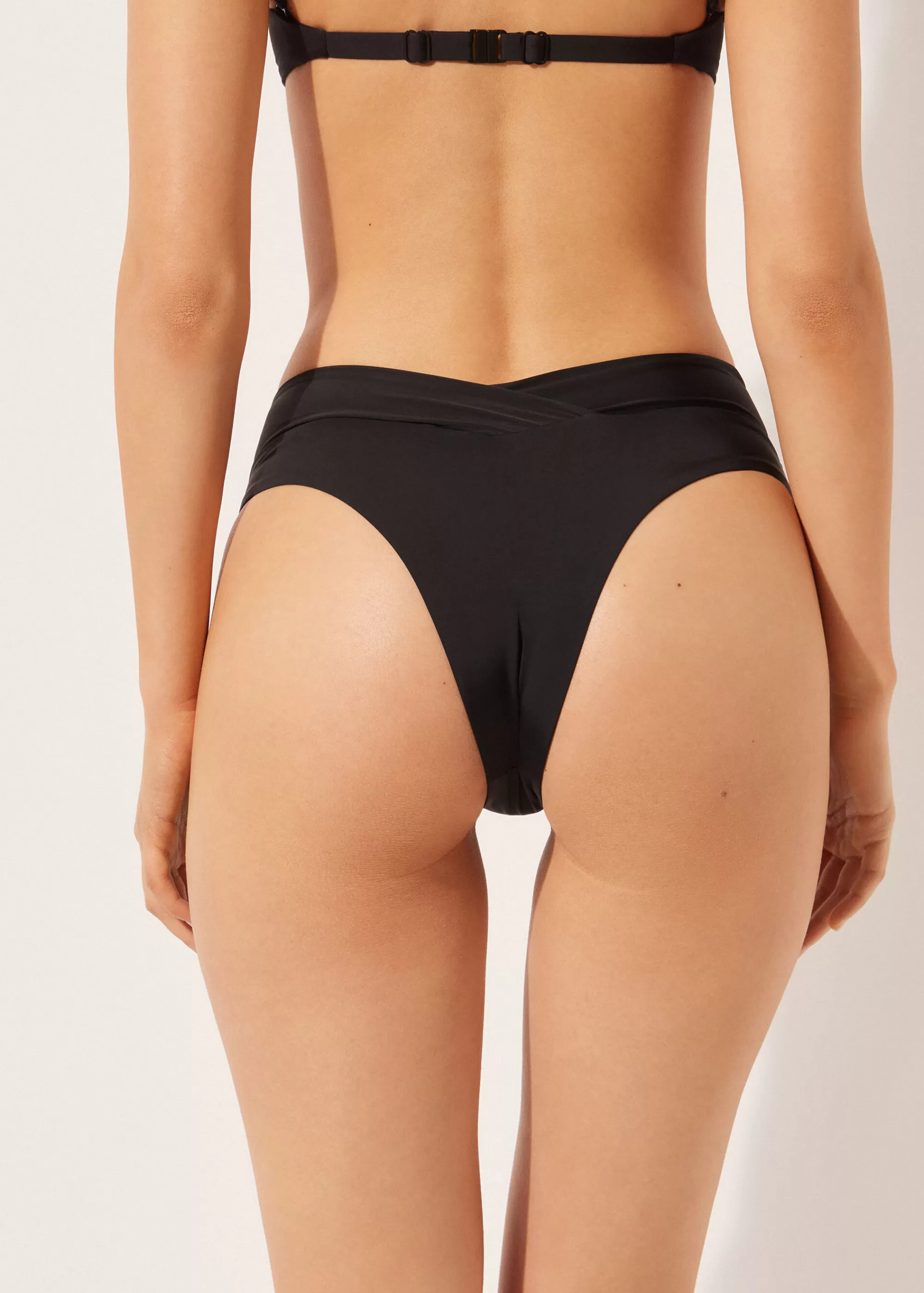 Calzedonia Brasileña Cintura Alta En V Bikini Indonesia>Mujer Braguitas Bikini