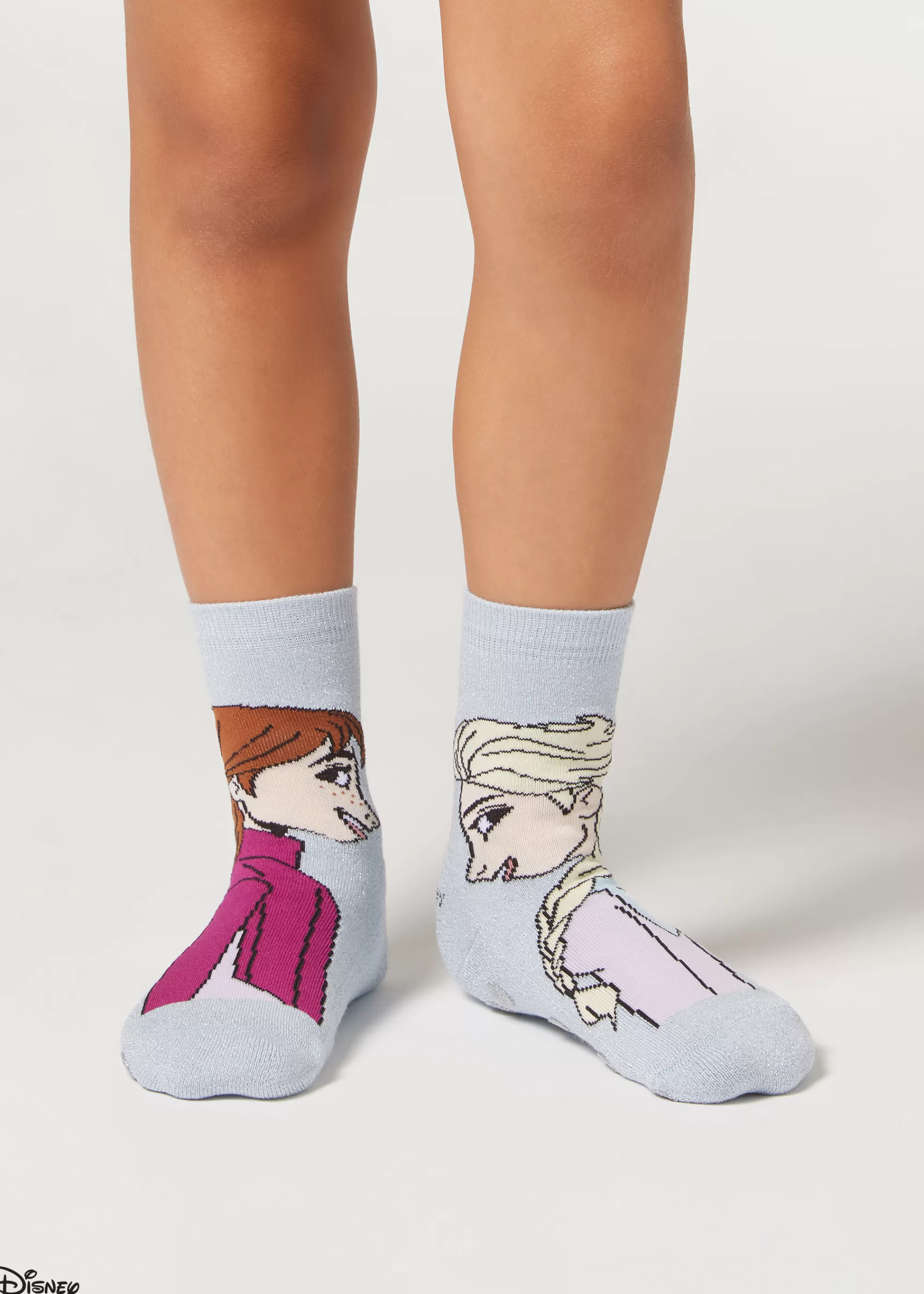 Calzedonia Calcetines Antideslizantes Elsa Niños>Niños Calcetines Antideslizantes | Calcetines Cortos