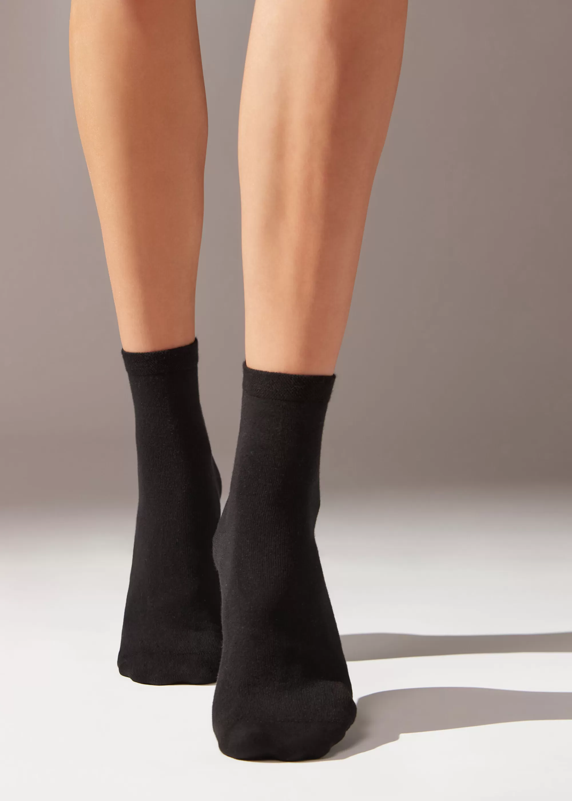 Calzedonia Calcetines Cortos Con Borde Rematado>Mujer Calcetines Cortos