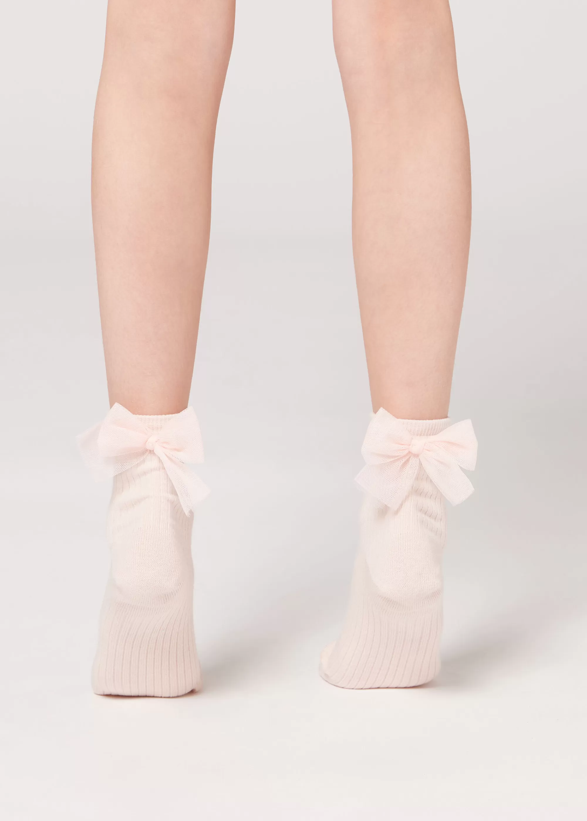 Calzedonia Calcetines Cortos Con Lazo Para Niña>Niños Calcetines Cortos