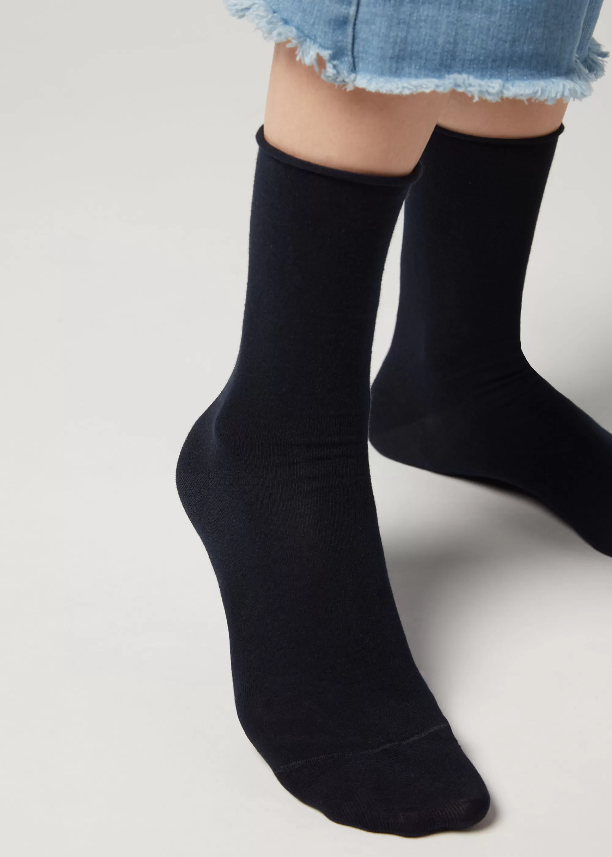 Calzedonia Calcetines Cortos De Algodón Sin Puños>Mujer Calcetines Cortos