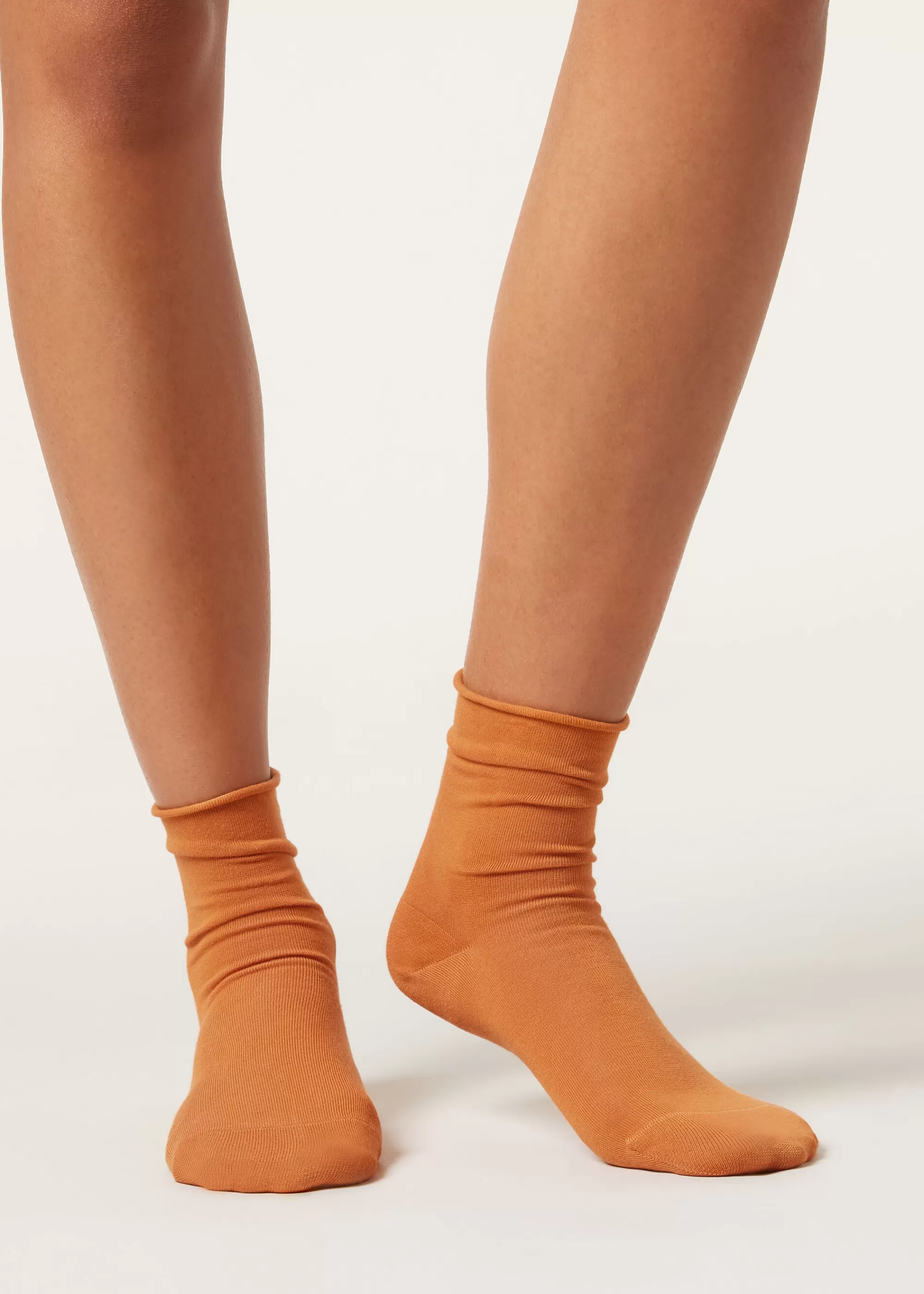 Calzedonia Calcetines Cortos De Algodón Sin Puños>Mujer Calcetines Cortos