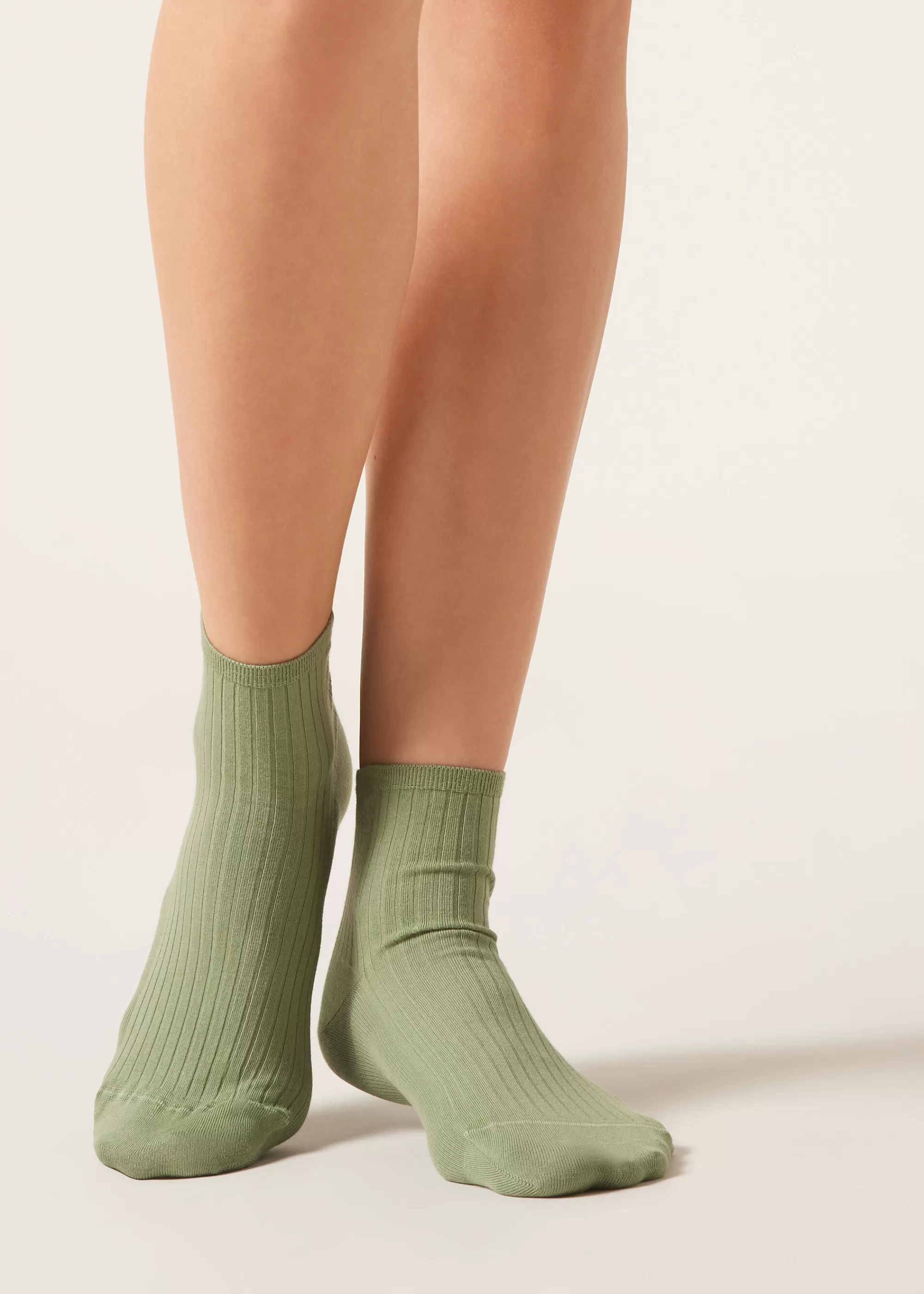 Calzedonia Calcetines De Canalé Cortos Para Mujer>Mujer Calcetines Cortos