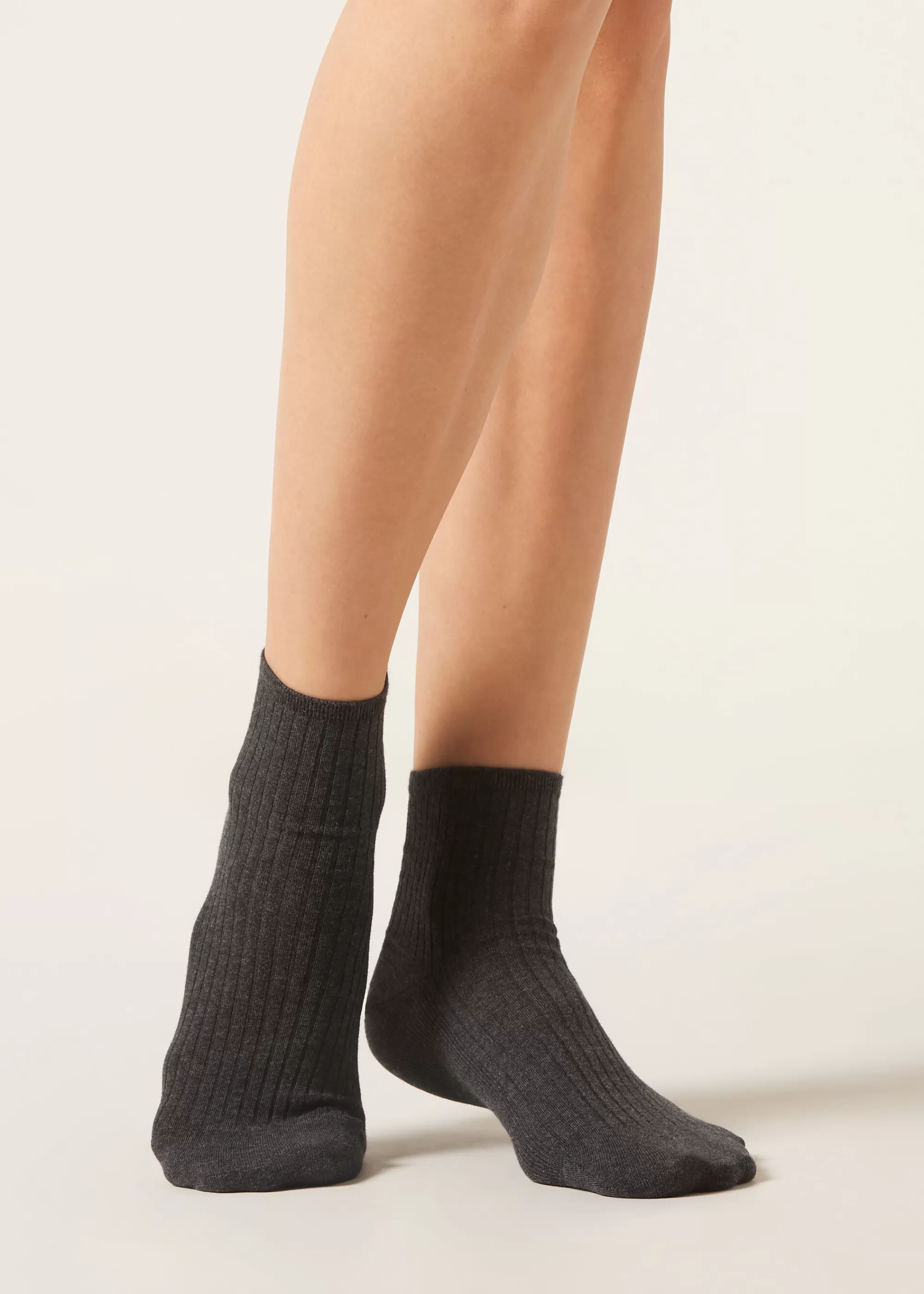 Calzedonia Calcetines De Canalé Cortos Para Mujer>Mujer Calcetines Cortos