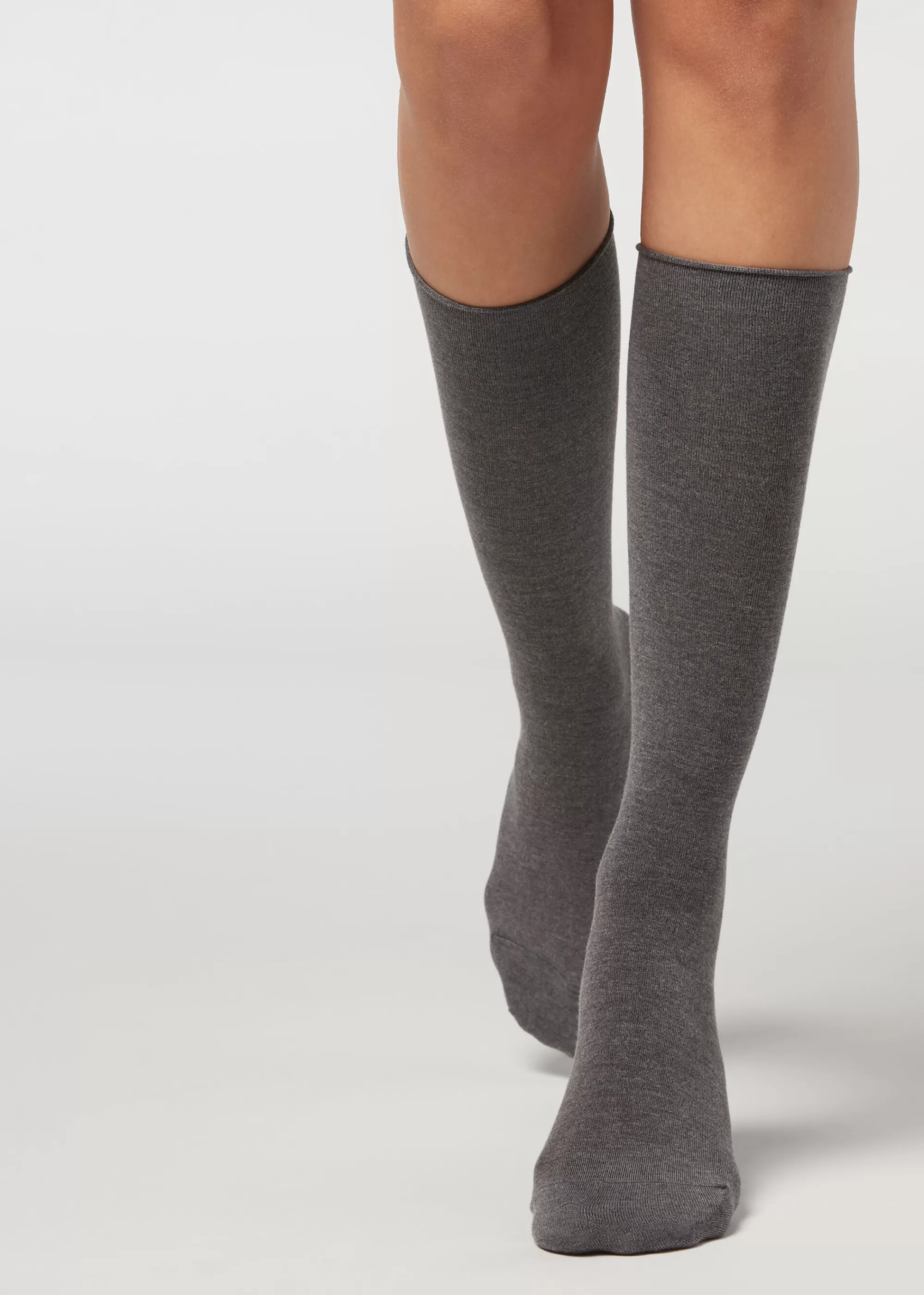 Calzedonia Calcetines Largos 3/4 Con Cashmere>Mujer Calcetines Largos