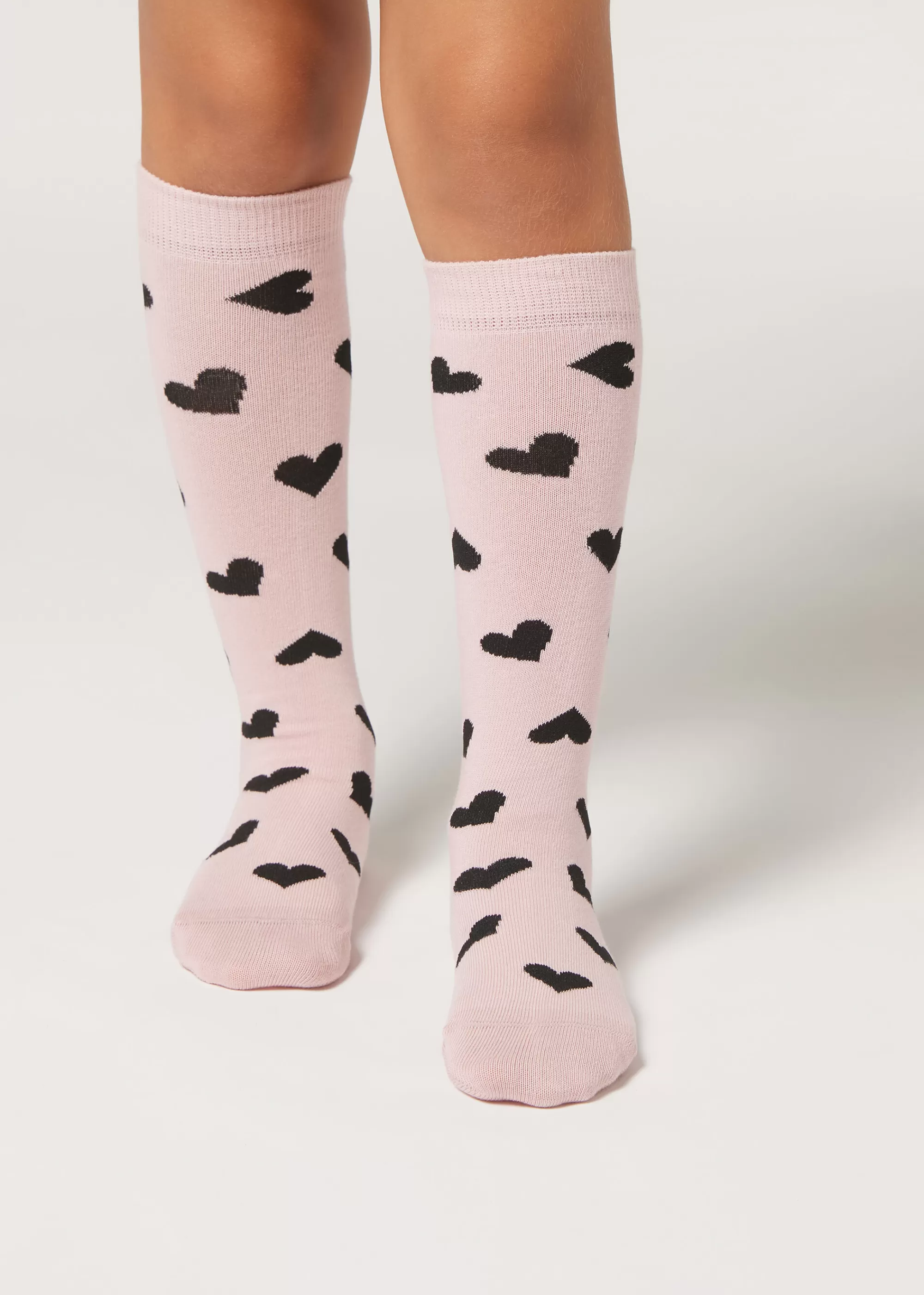 Calzedonia Calcetines Largos Corazones Niños>Niños Calcetines Largos