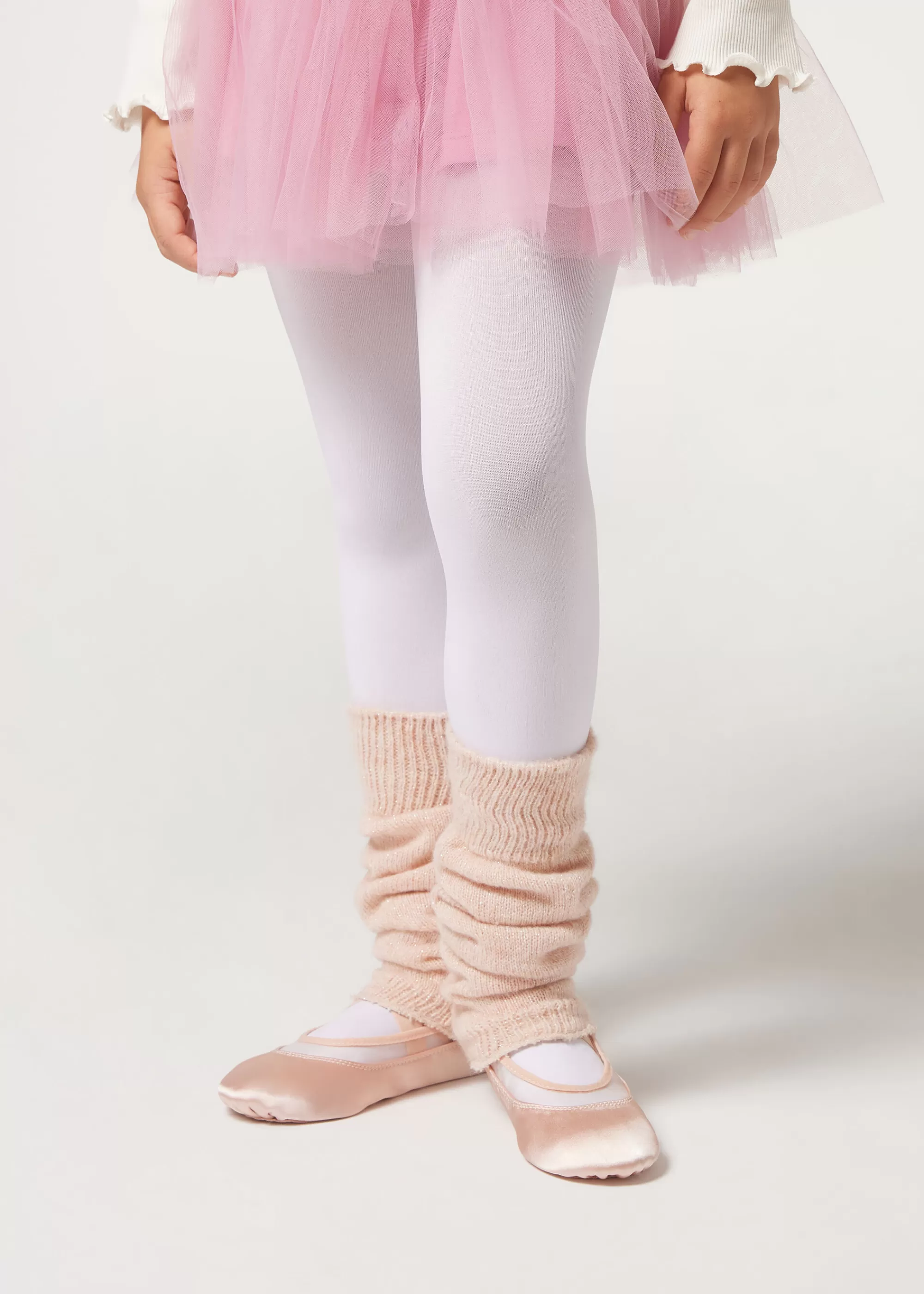 Calzedonia Calentadores Soft Purpurina Niña>Niños Calcetines Largos | Calcetines Antideslizantes