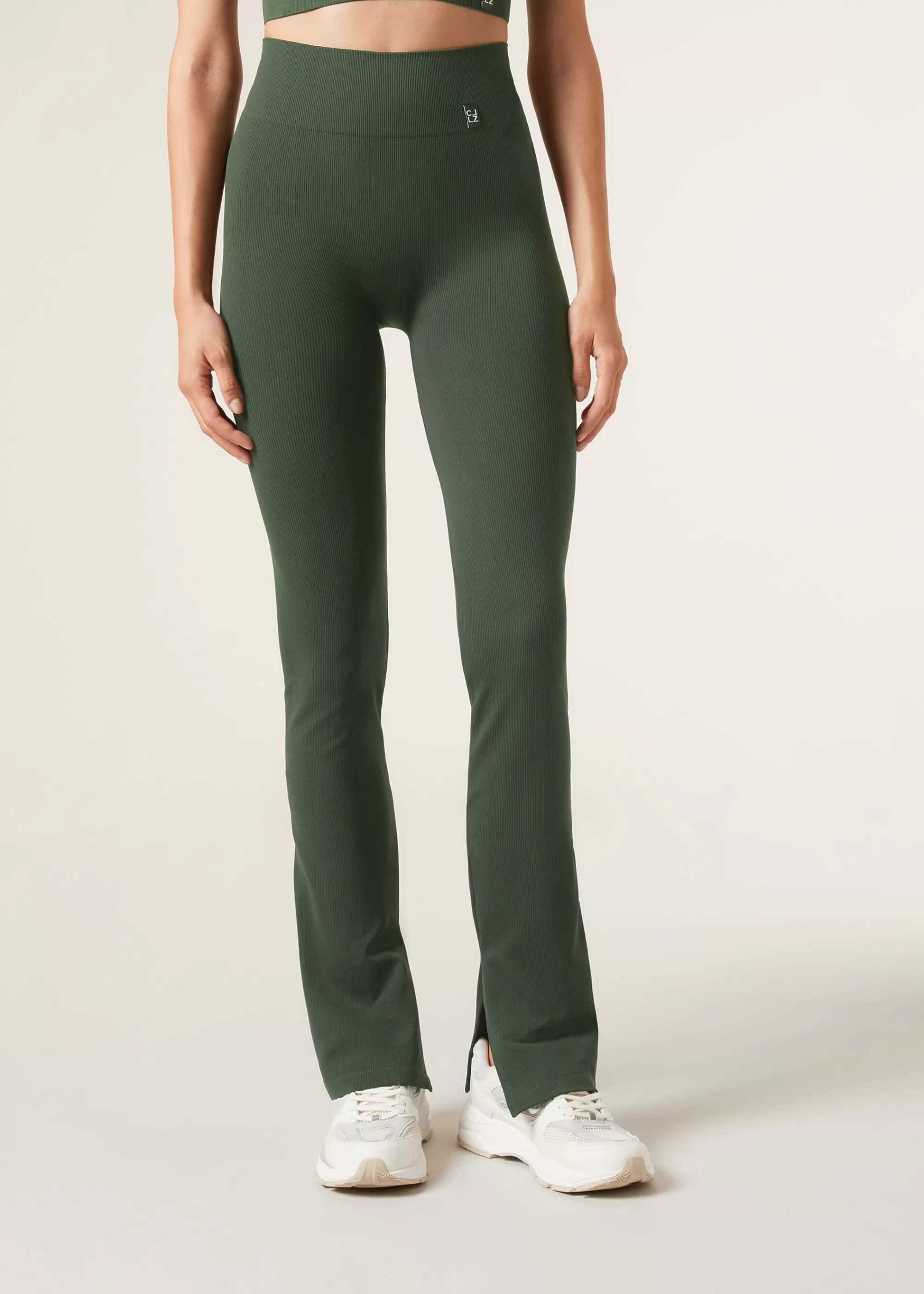 Calzedonia Leggings Acampanados Con Abertura Lateral>Mujer Leggings Leggings | Pantalones