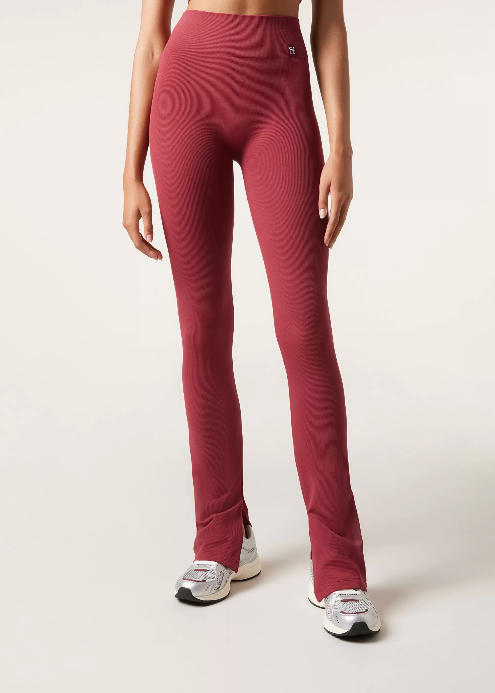 Calzedonia Leggings Acampanados Con Abertura Lateral>Mujer Pantalones | Leggings