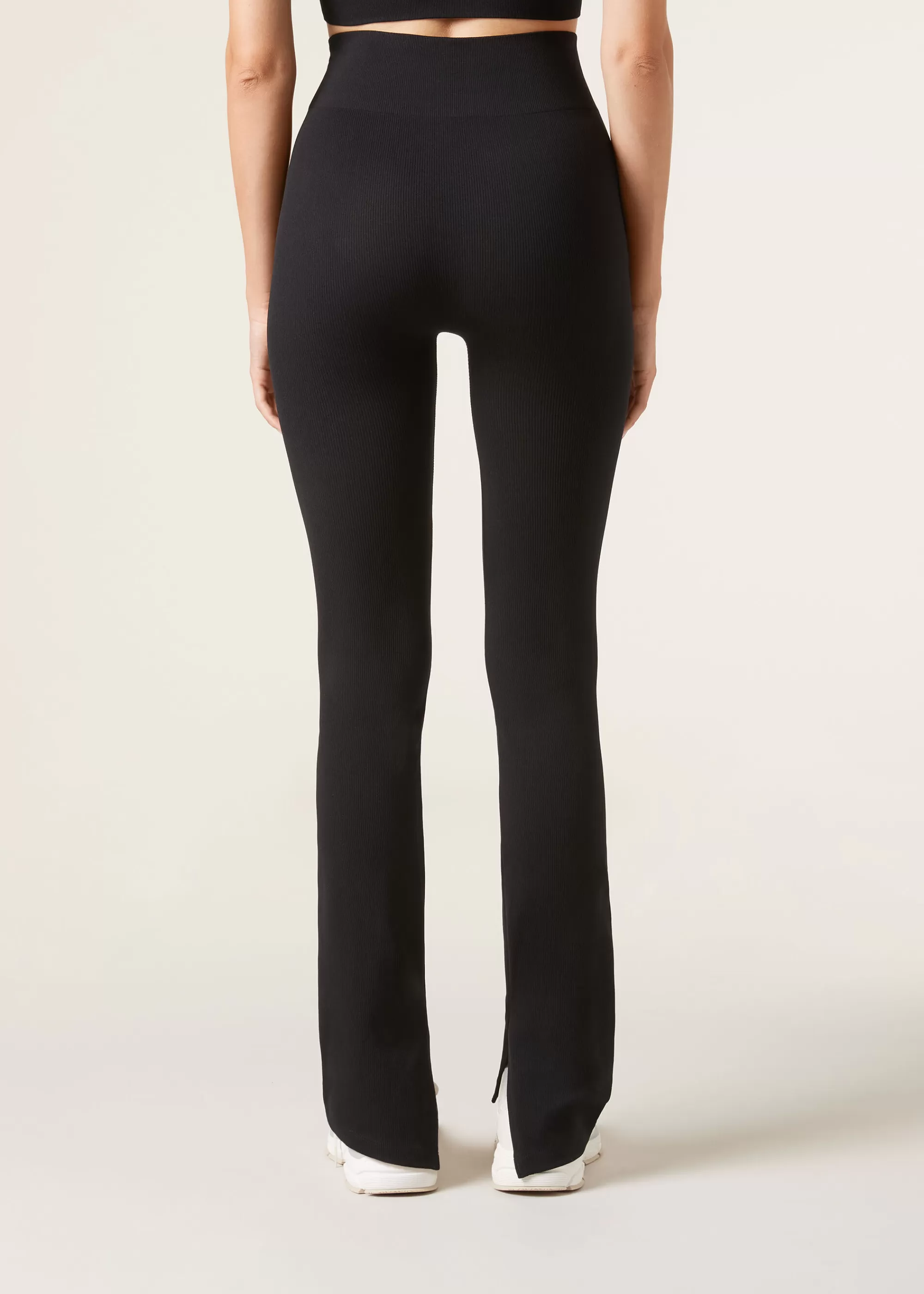 Calzedonia Leggings Acampanados Con Abertura Lateral>Mujer Leggings Leggings | Pantalones