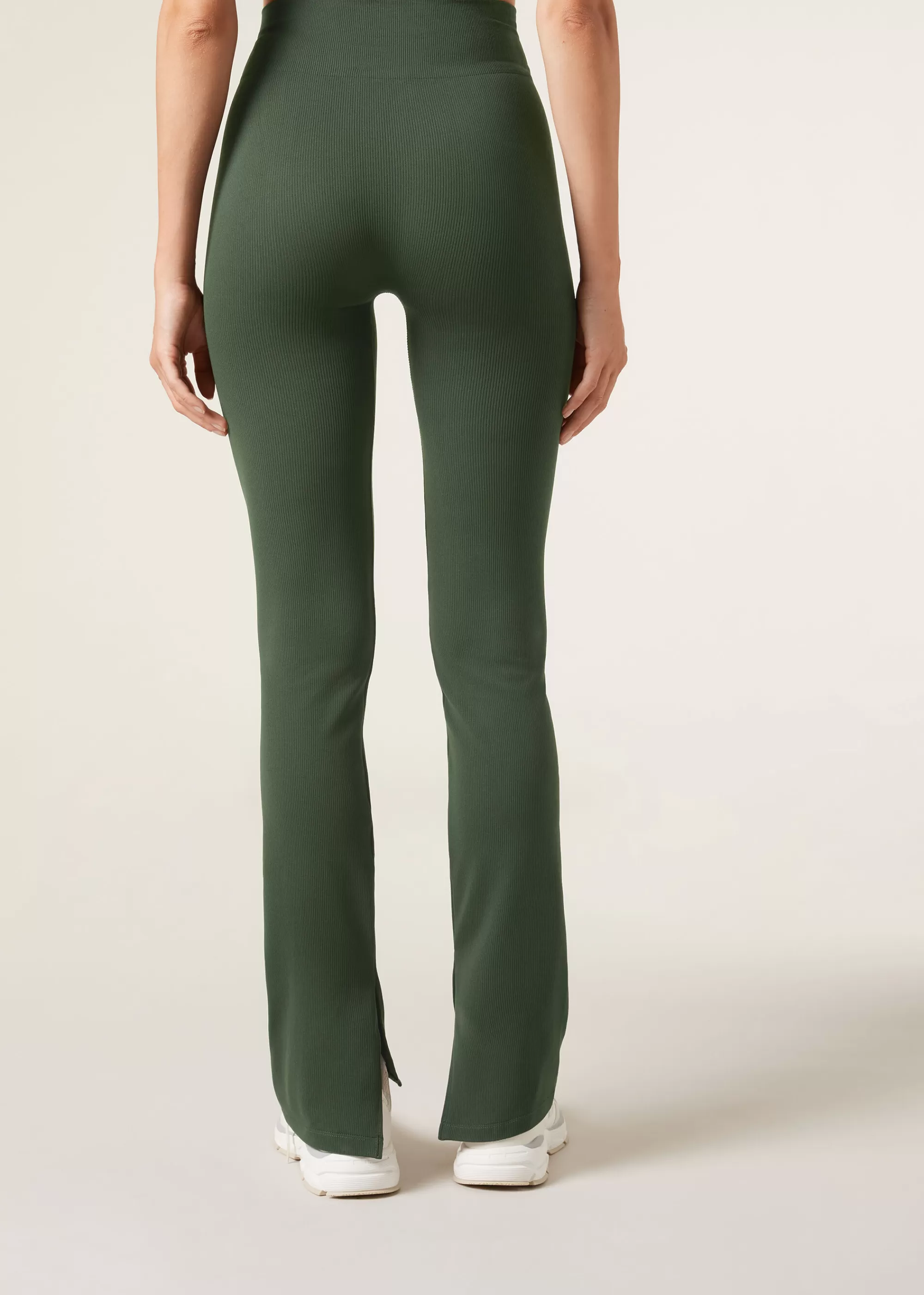 Calzedonia Leggings Acampanados Con Abertura Lateral>Mujer Leggings Leggings | Pantalones