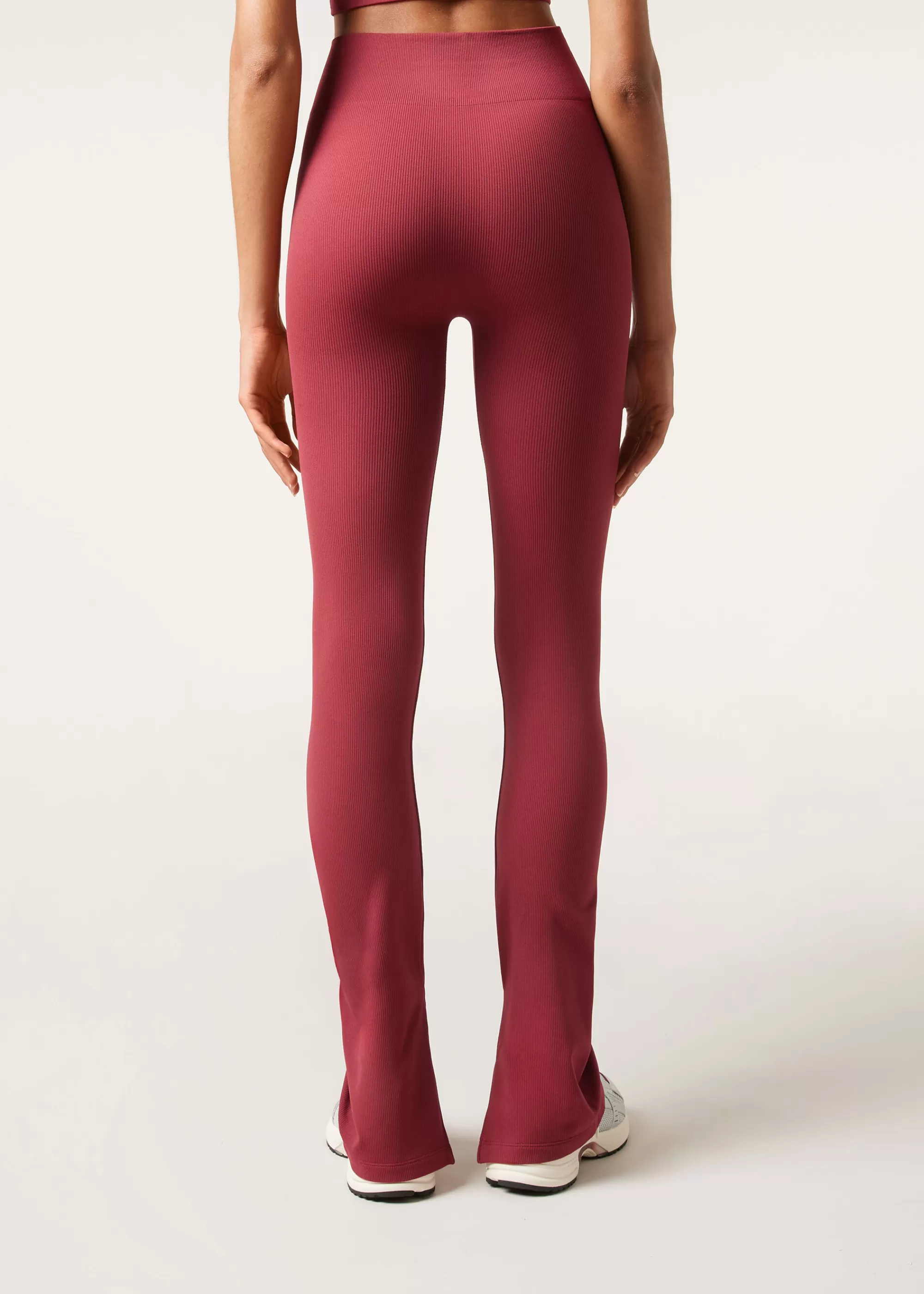 Calzedonia Leggings Acampanados Con Abertura Lateral>Mujer Pantalones | Leggings