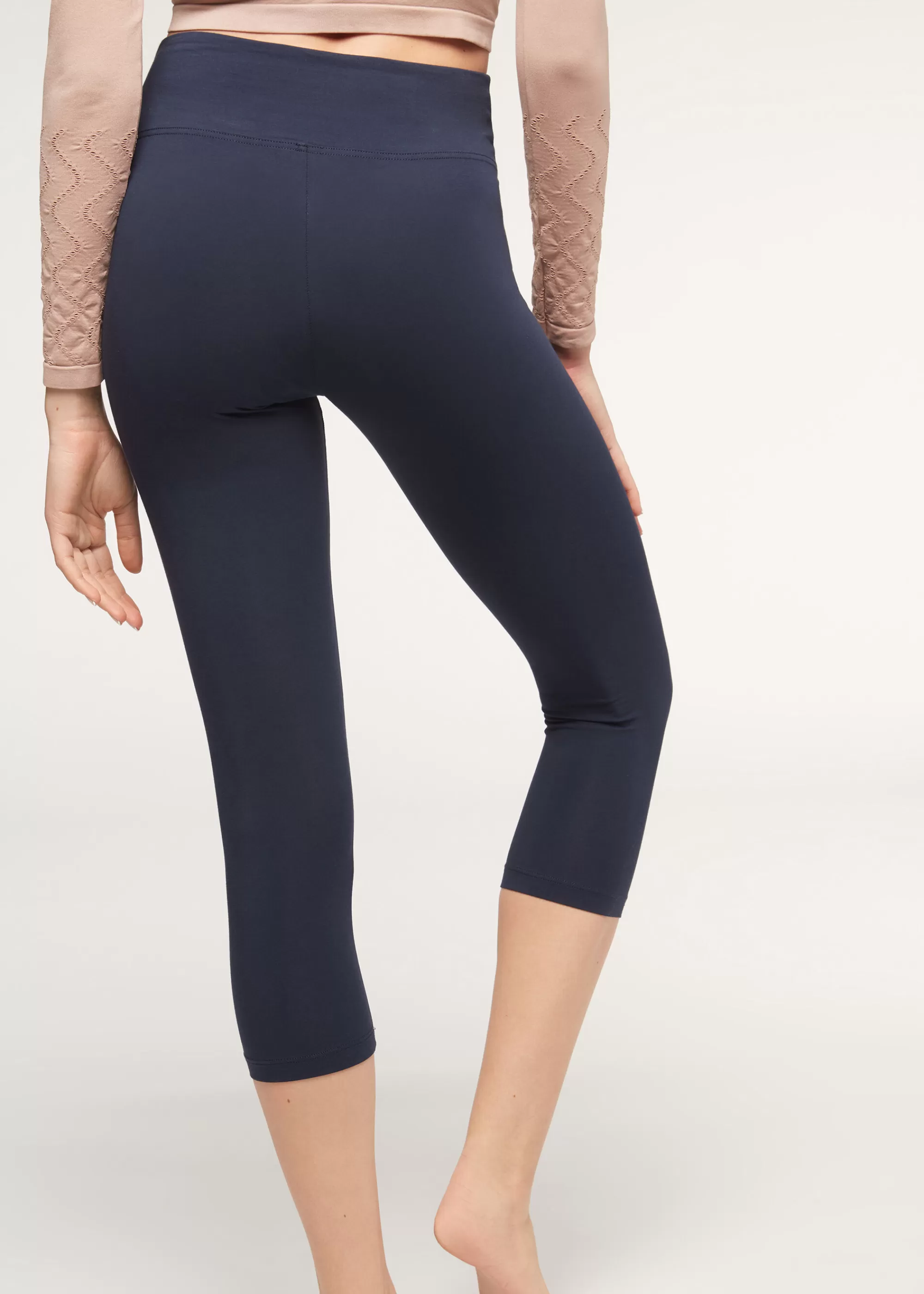 Calzedonia Leggings Capri De Algodón Supima>Mujer Leggings