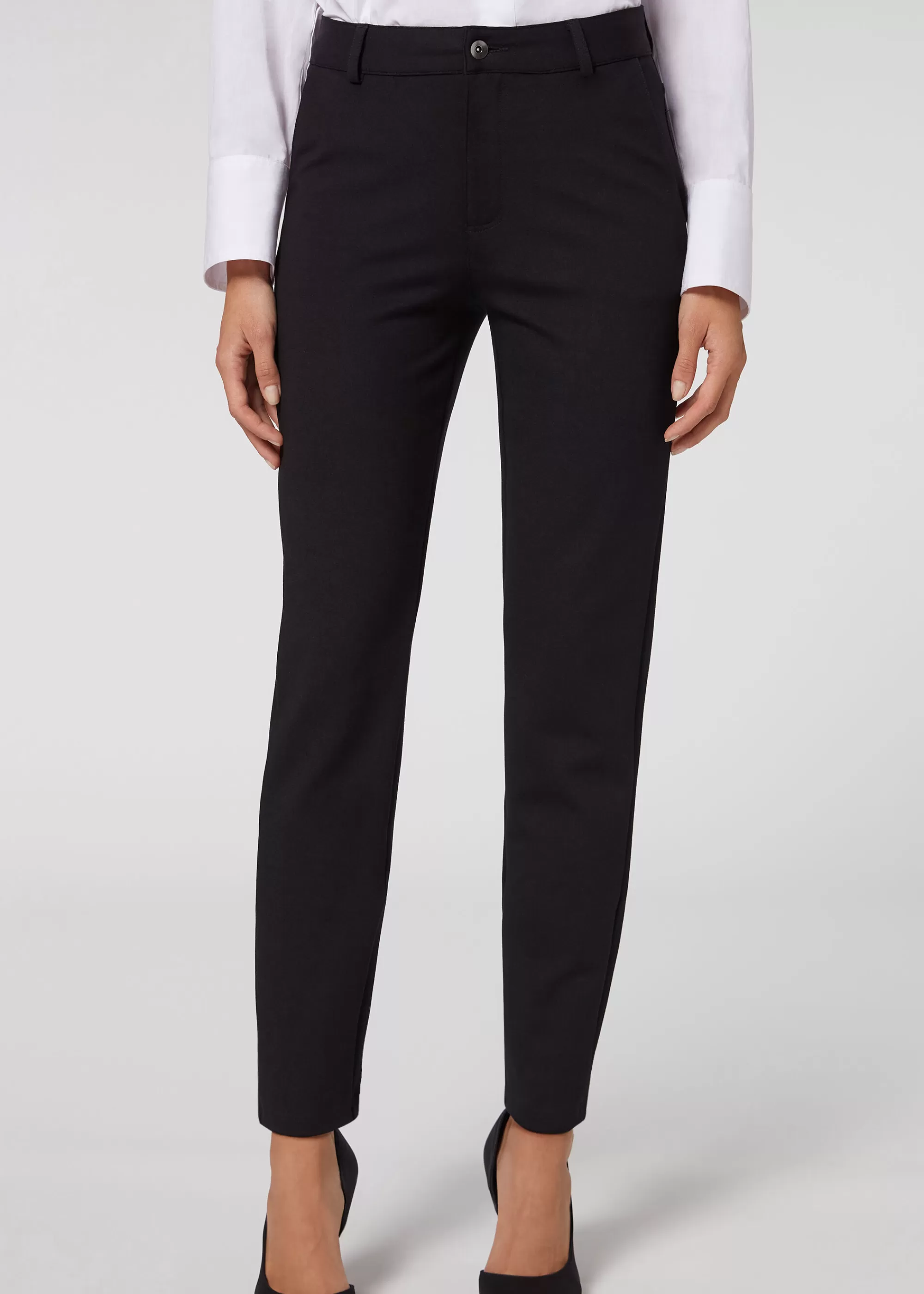 Calzedonia Leggings Cinco Bolsillos Punto Milano>Mujer Pantalones