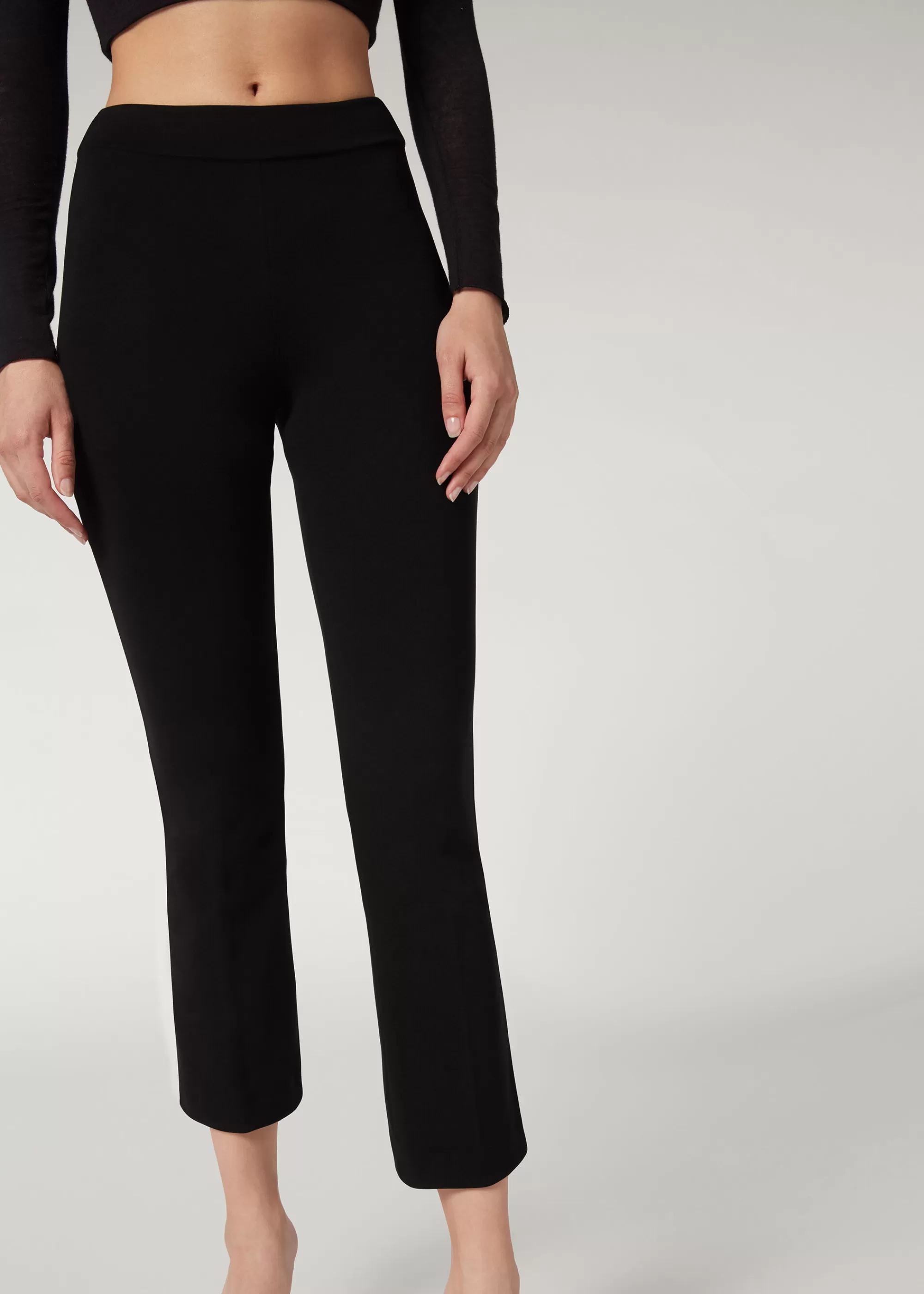 Calzedonia Leggings Cropped Flare>Mujer Pantalones