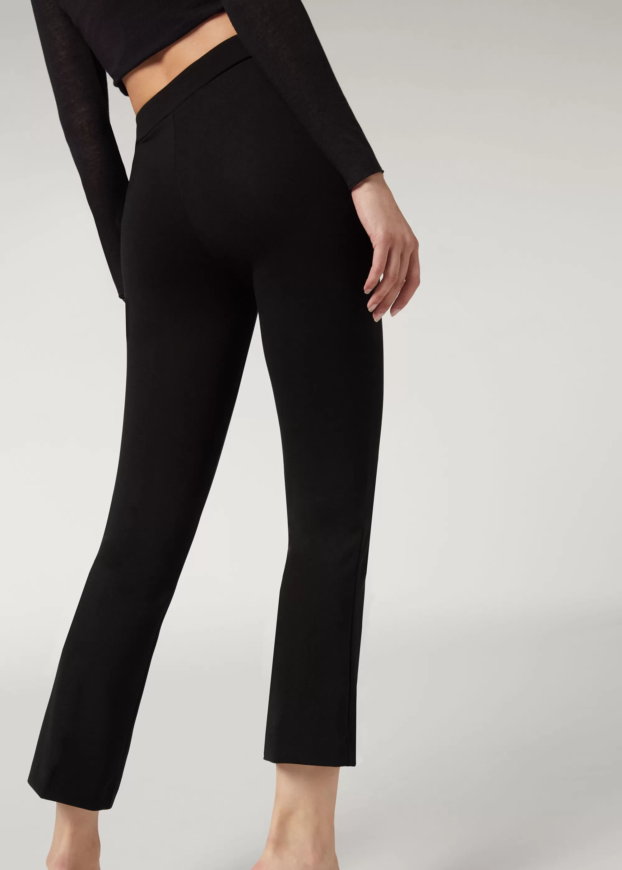 Calzedonia Leggings Cropped Flare>Mujer Pantalones