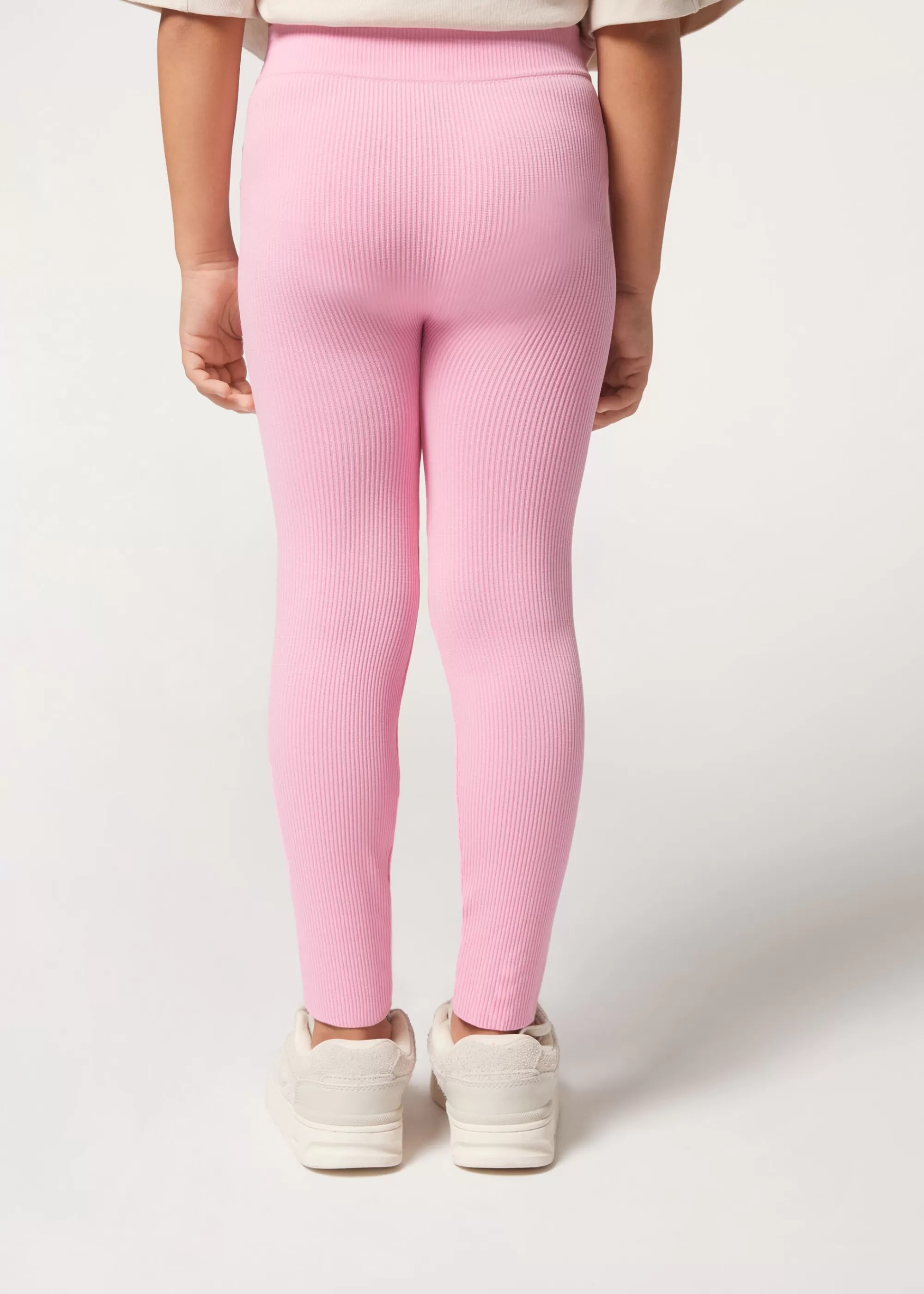 Calzedonia Leggings De Canalé De Niña>Niños Leggings