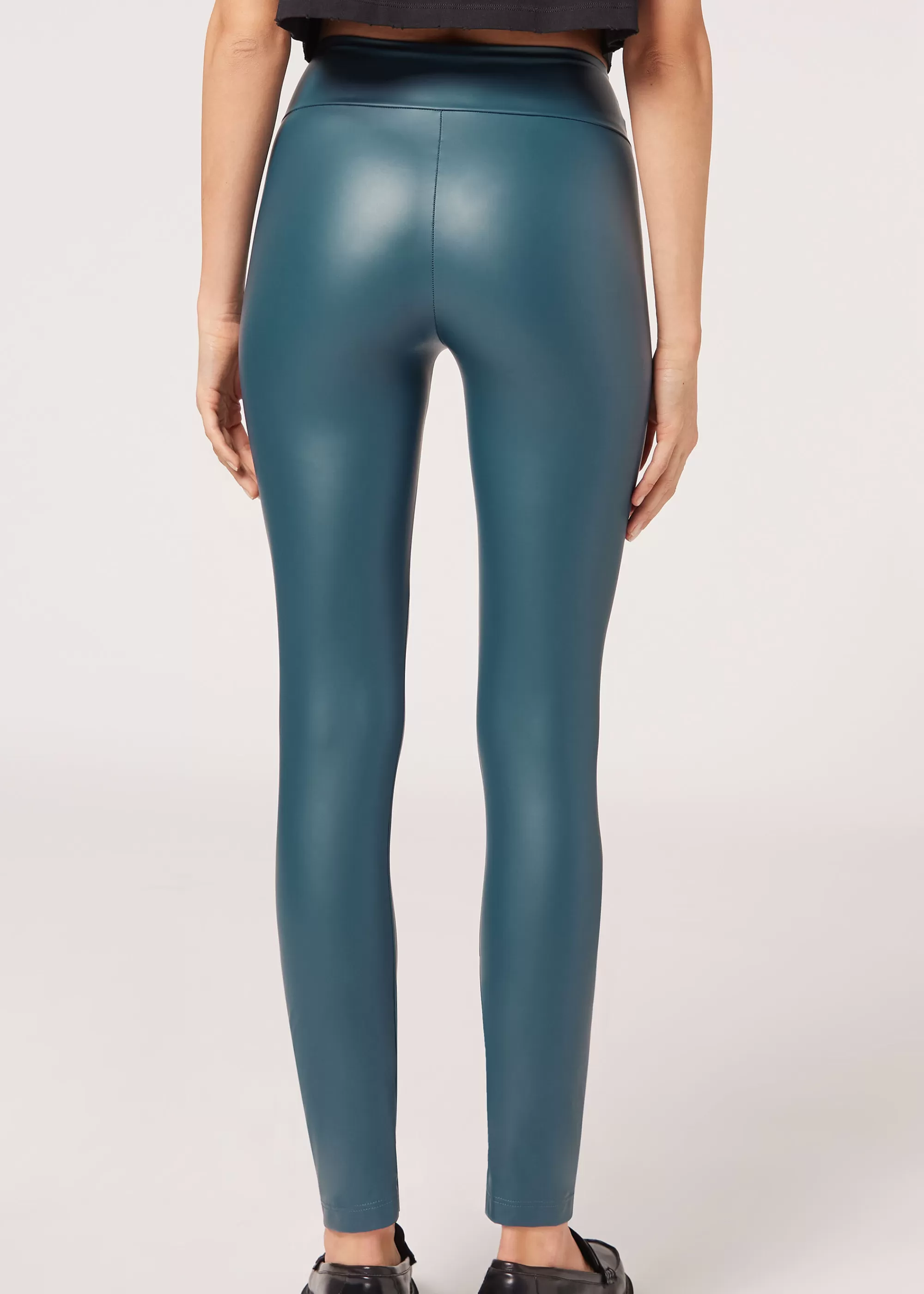 Calzedonia Leggings Efecto Piel>Mujer Pantalones | Leggings