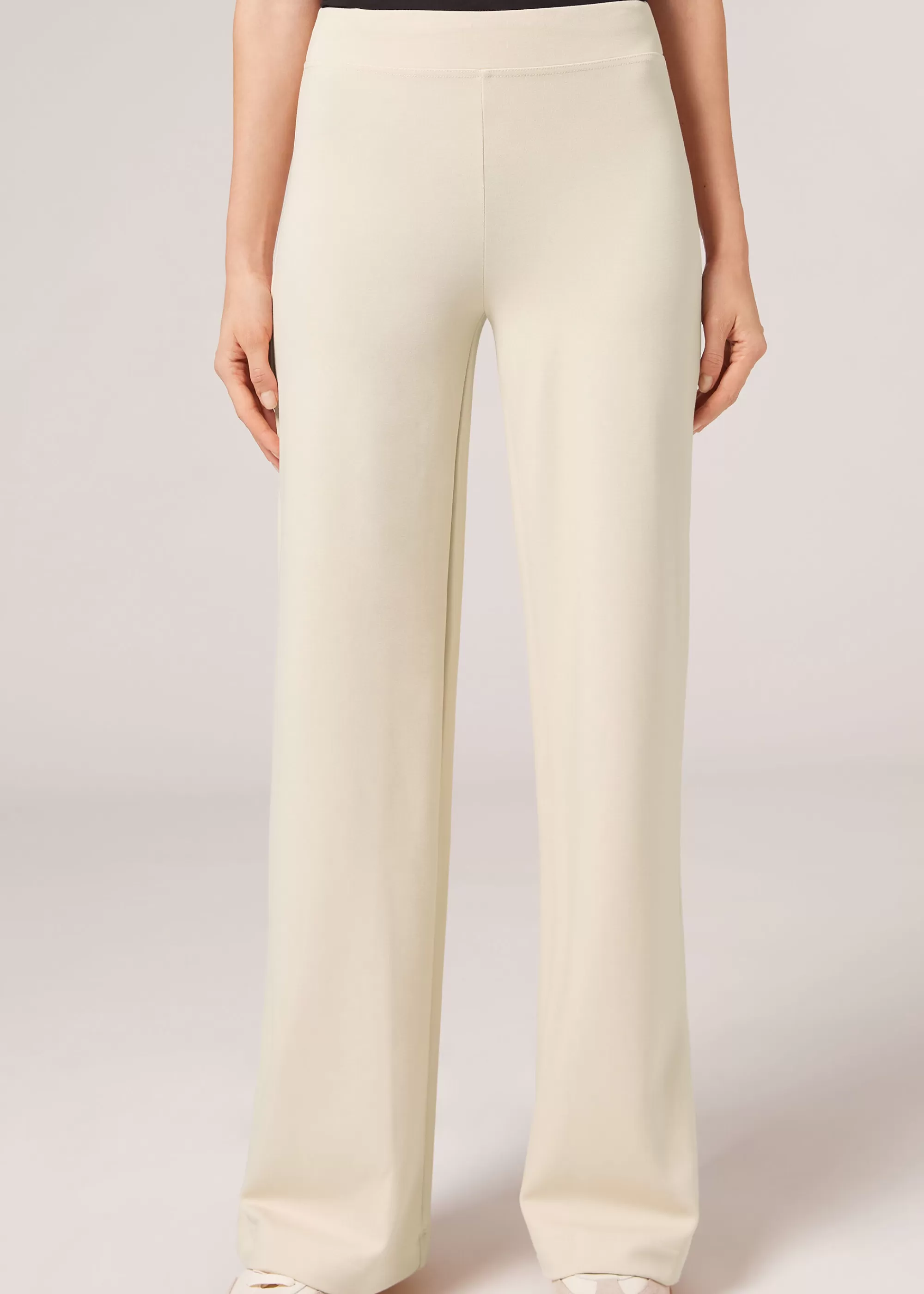 Calzedonia Leggings Palazzo Punto Milán>Mujer Pantalones