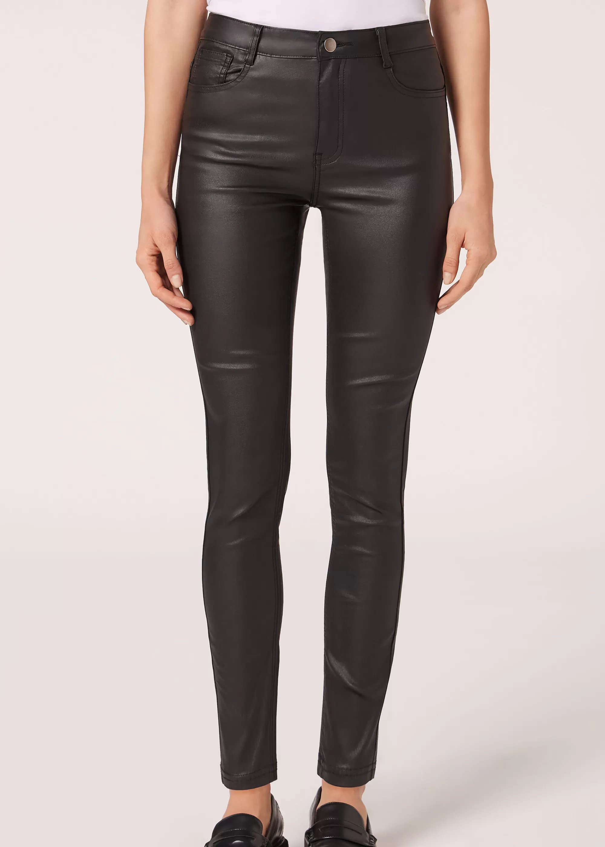 Calzedonia Leggings Skinny Efecto Encerado>Mujer Pantalones