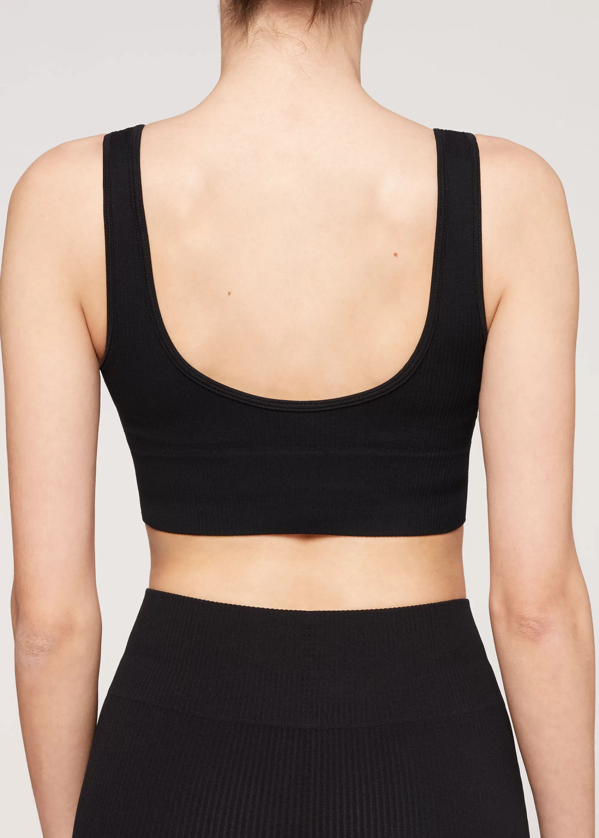 Calzedonia Top Deportivo Sin Costuras De Canalé>Mujer Tops Y Sudaderas Tops Y Sudaderas