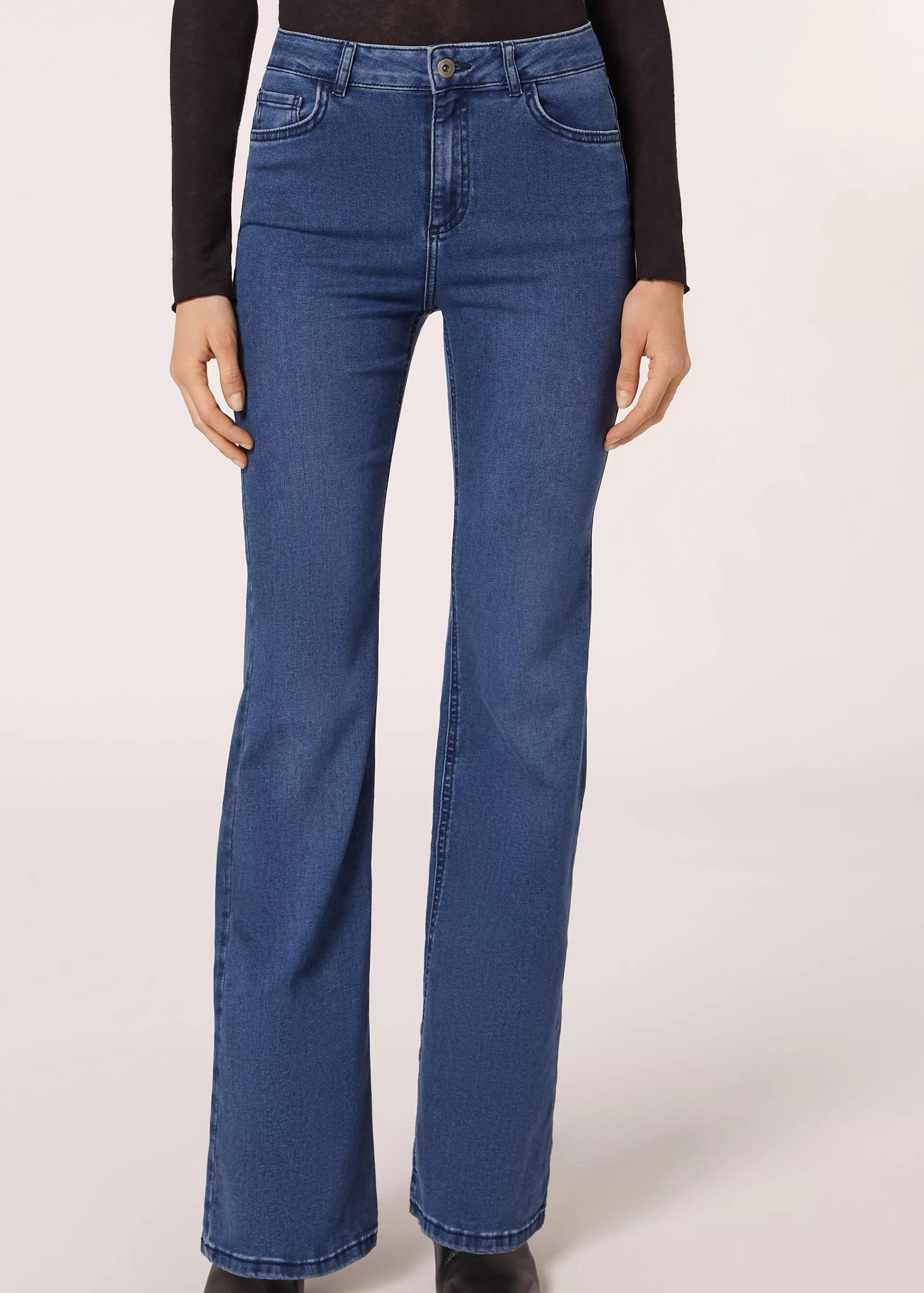 Calzedonia Vaqueros Flare>Mujer Vaqueros | Pantalones