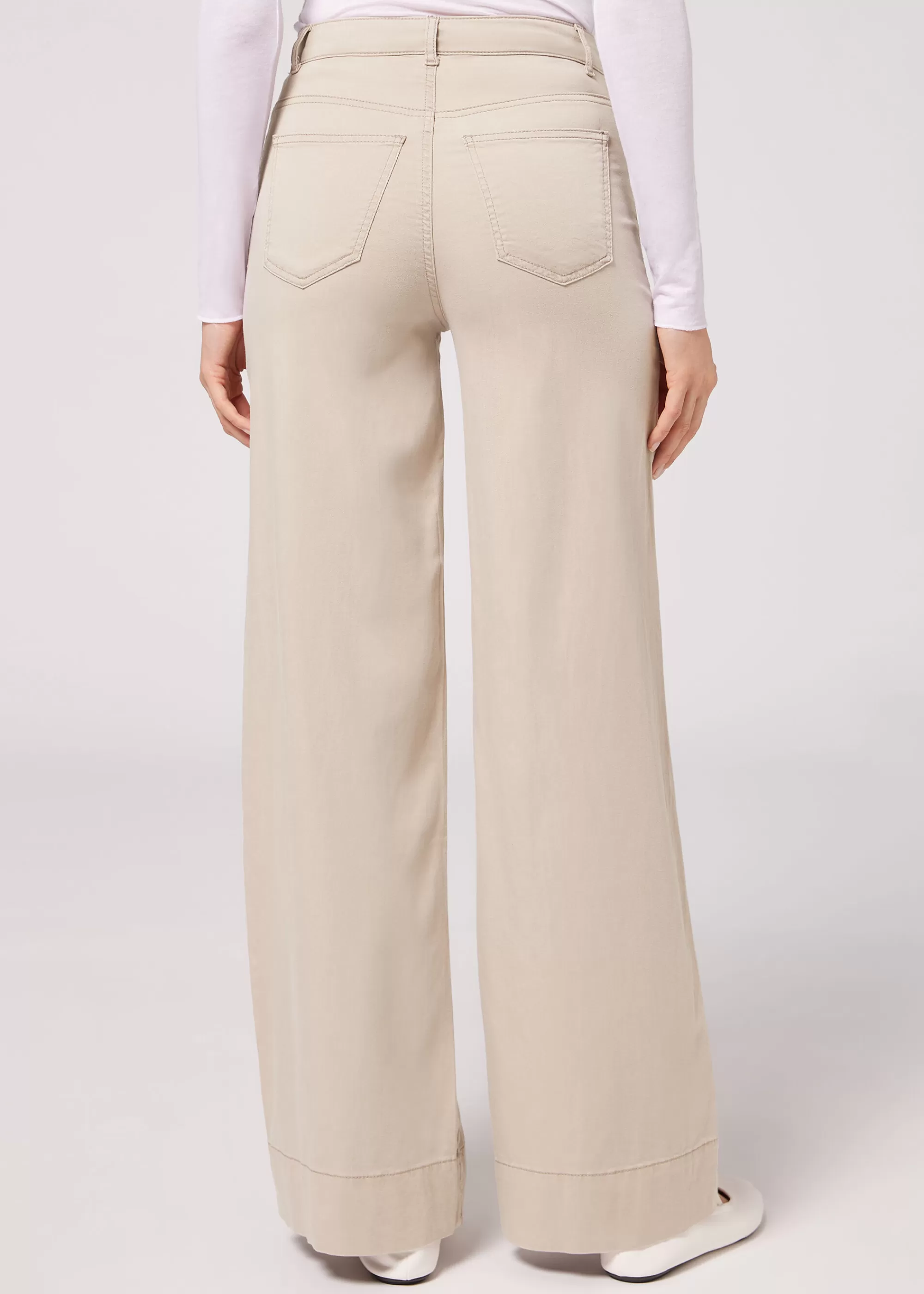 Calzedonia Vaqueros Palazzo Eco>Mujer Vaqueros | Pantalones