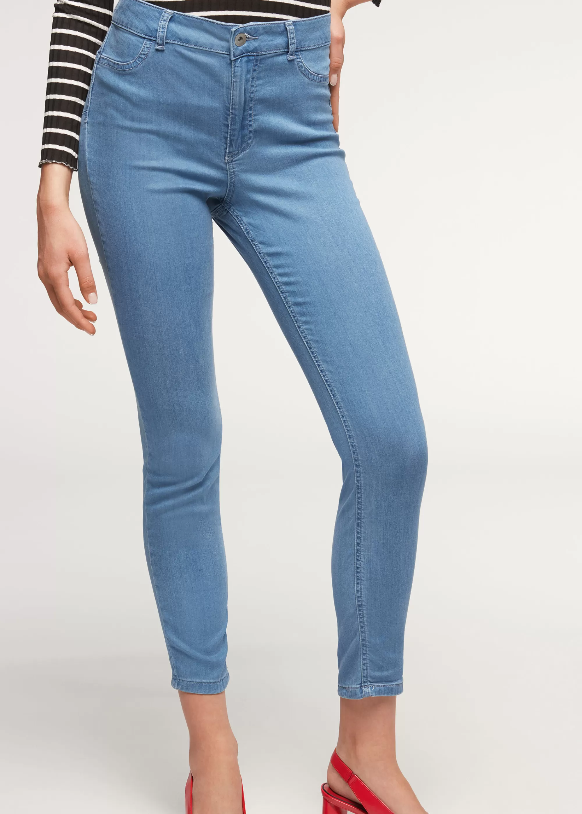 Calzedonia Vaqueros Push Up Light Denim Eco>Mujer Vaqueros