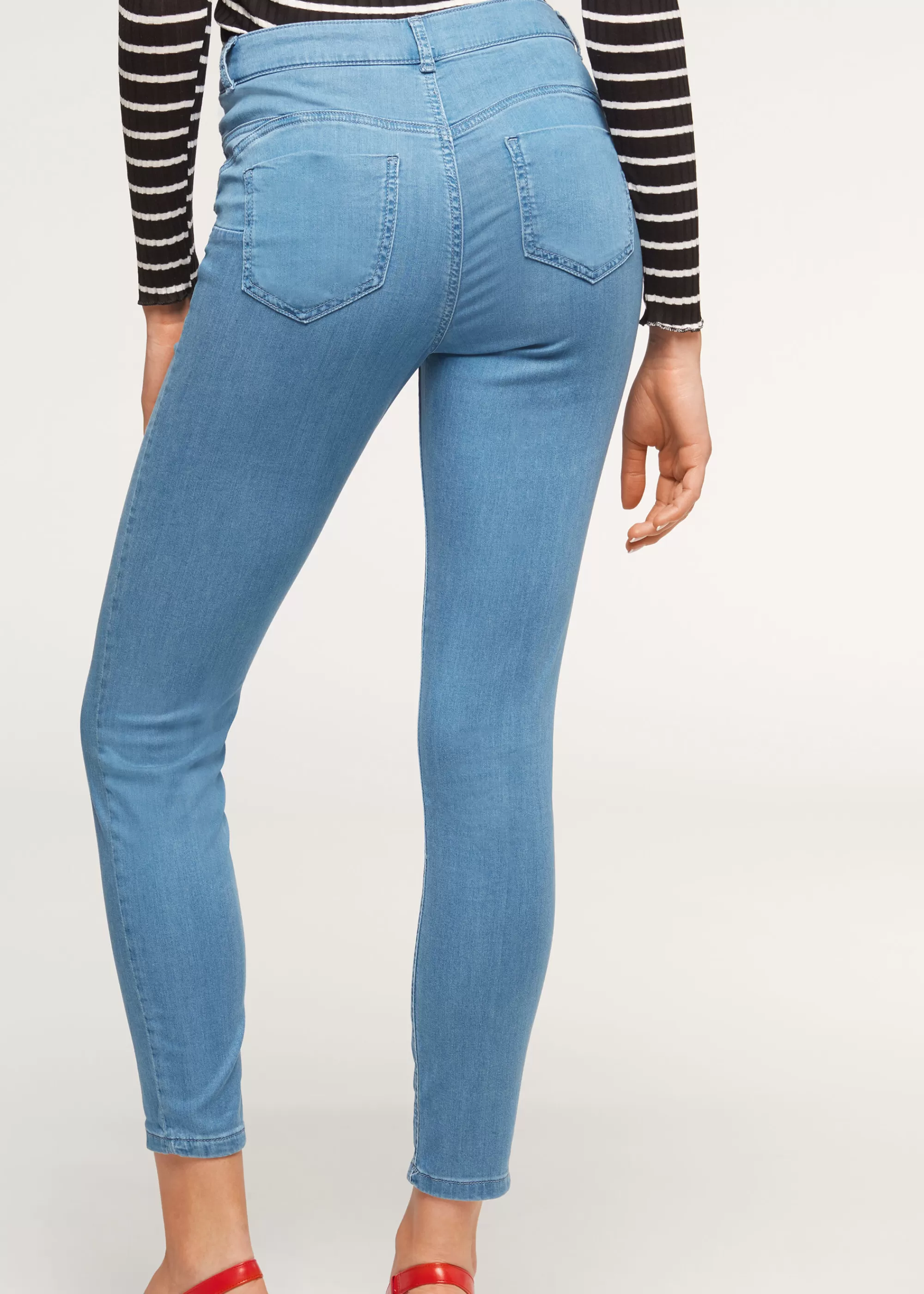 Calzedonia Vaqueros Push Up Light Denim Eco>Mujer Vaqueros