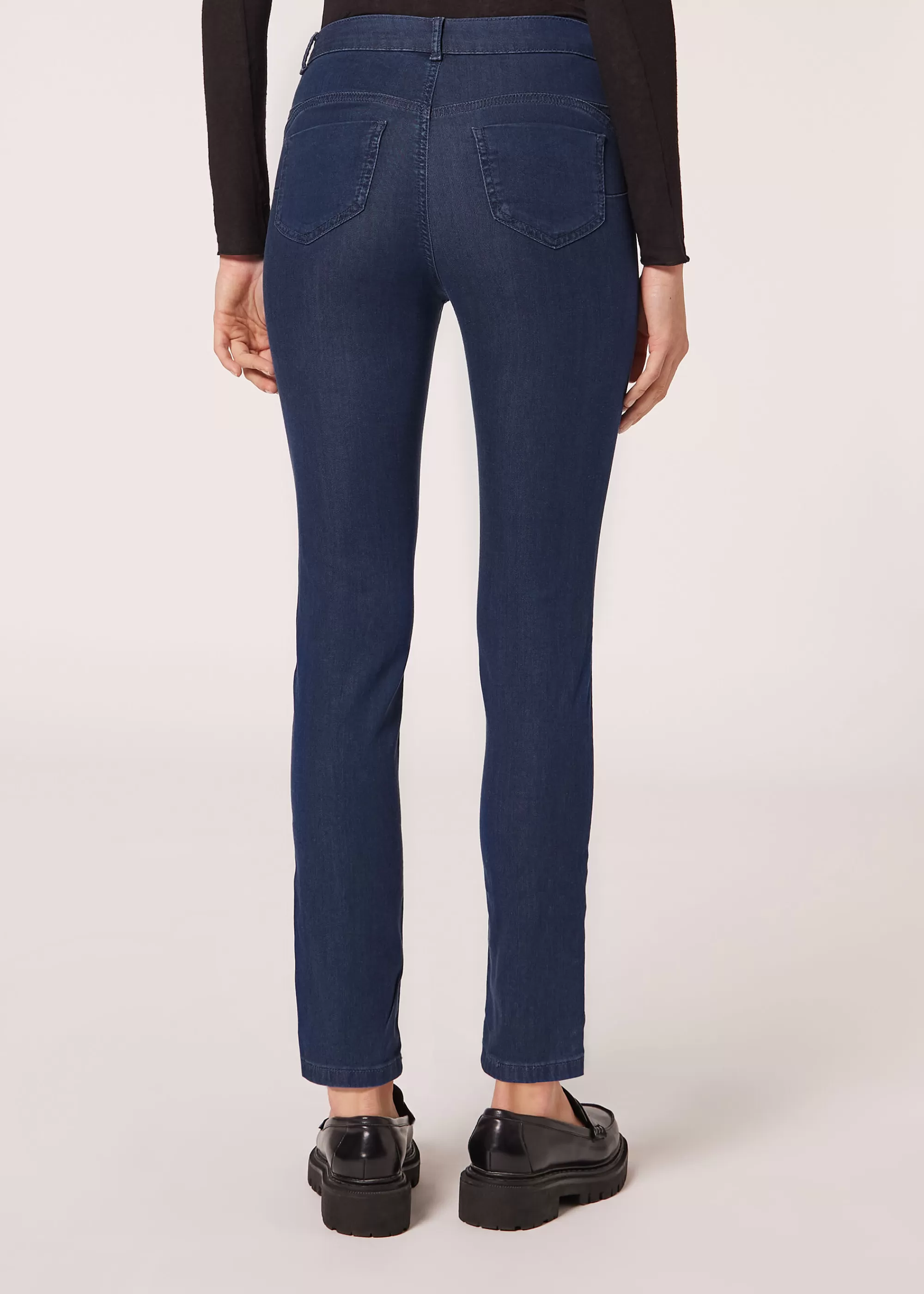 Calzedonia Vaqueros Push Up Light Denim Eco>Mujer Vaqueros