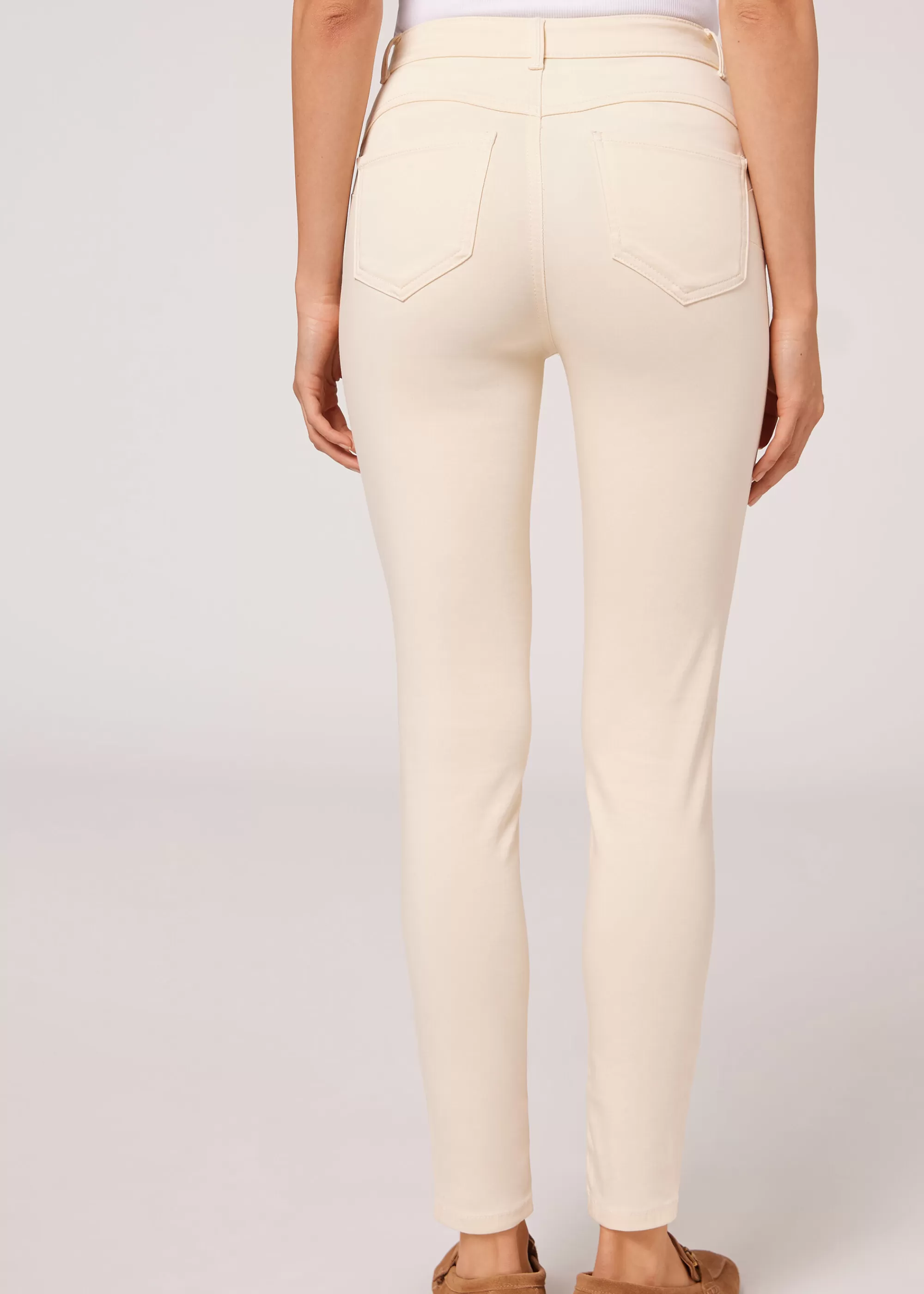 Calzedonia Vaqueros Push Up Skinny De Cintura Alta Soft Touch>Mujer Vaqueros