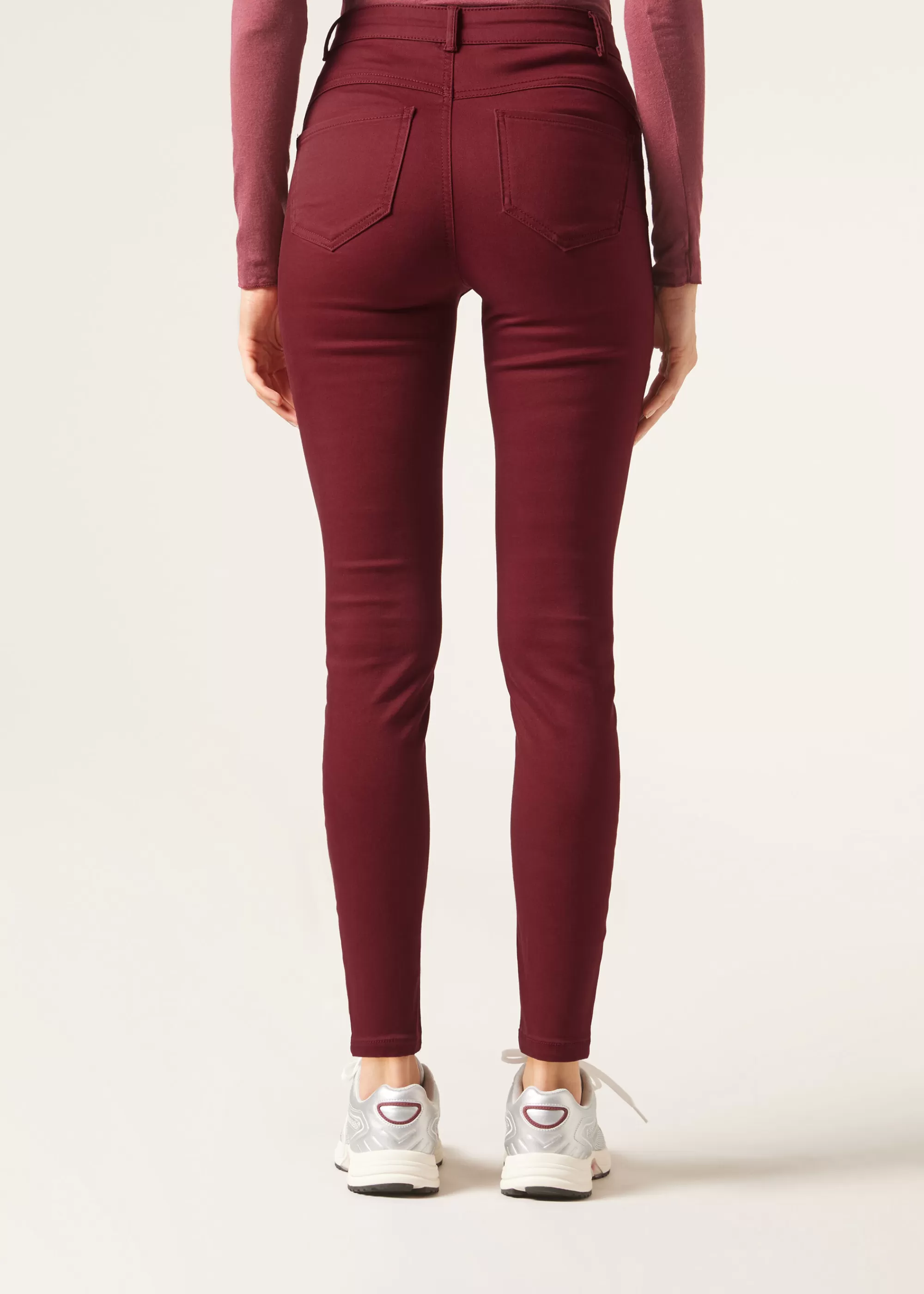 Calzedonia Vaqueros Push Up Skinny De Cintura Alta Soft Touch>Mujer Vaqueros