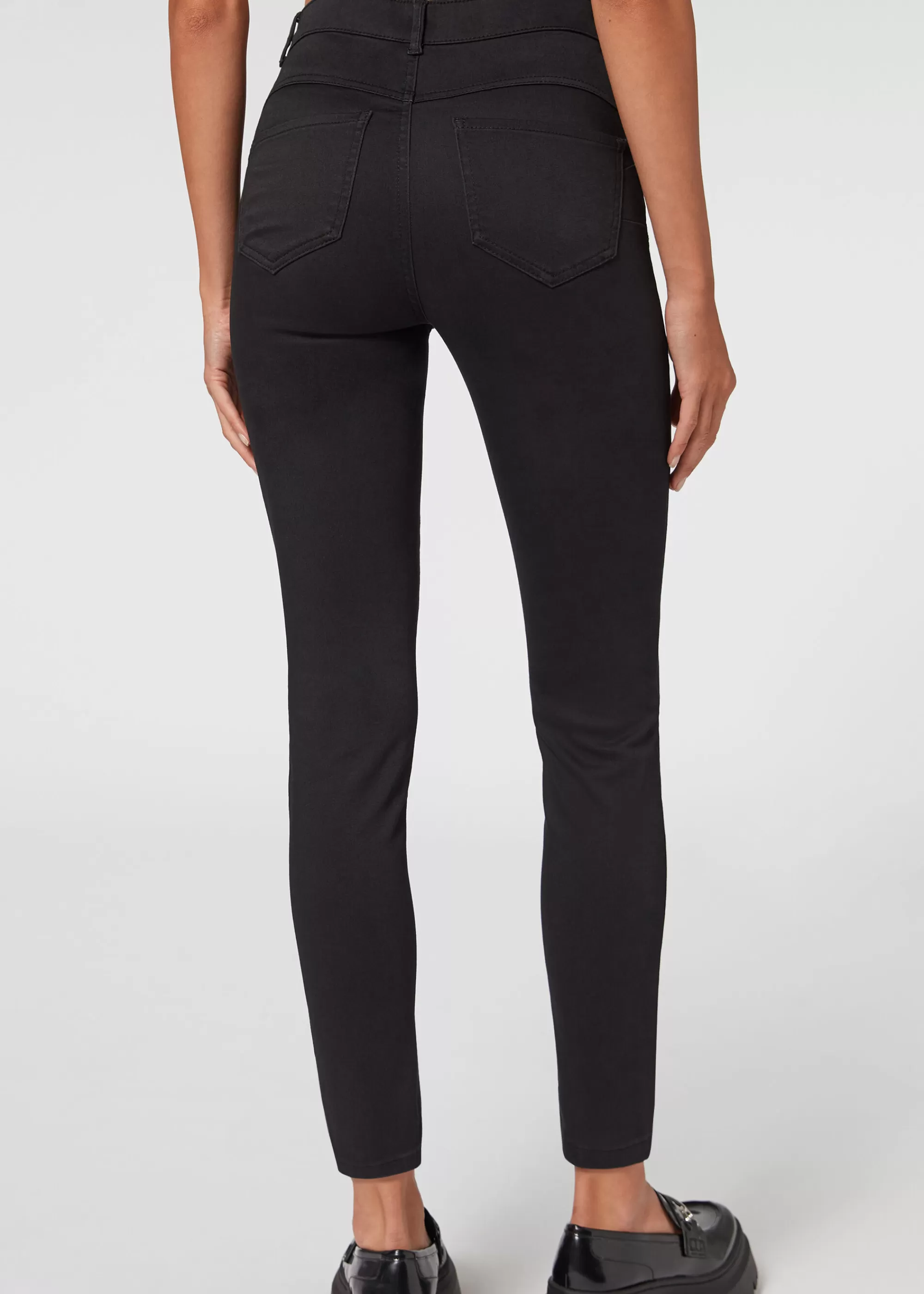 Calzedonia Vaqueros Push Up Skinny De Cintura Alta Soft Touch>Mujer Vaqueros