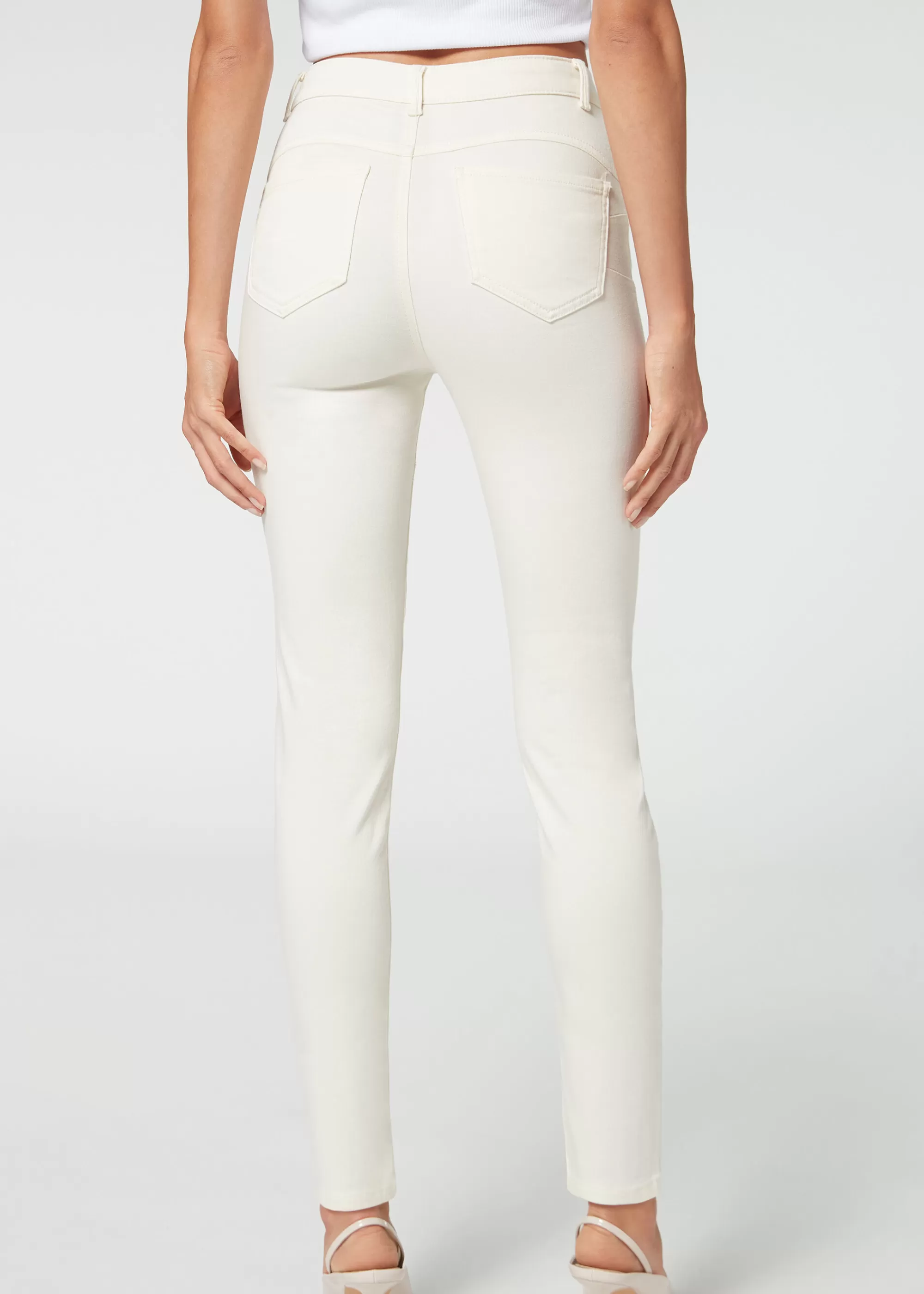 Calzedonia Vaqueros Push Up Skinny De Cintura Alta Soft Touch>Mujer Vaqueros