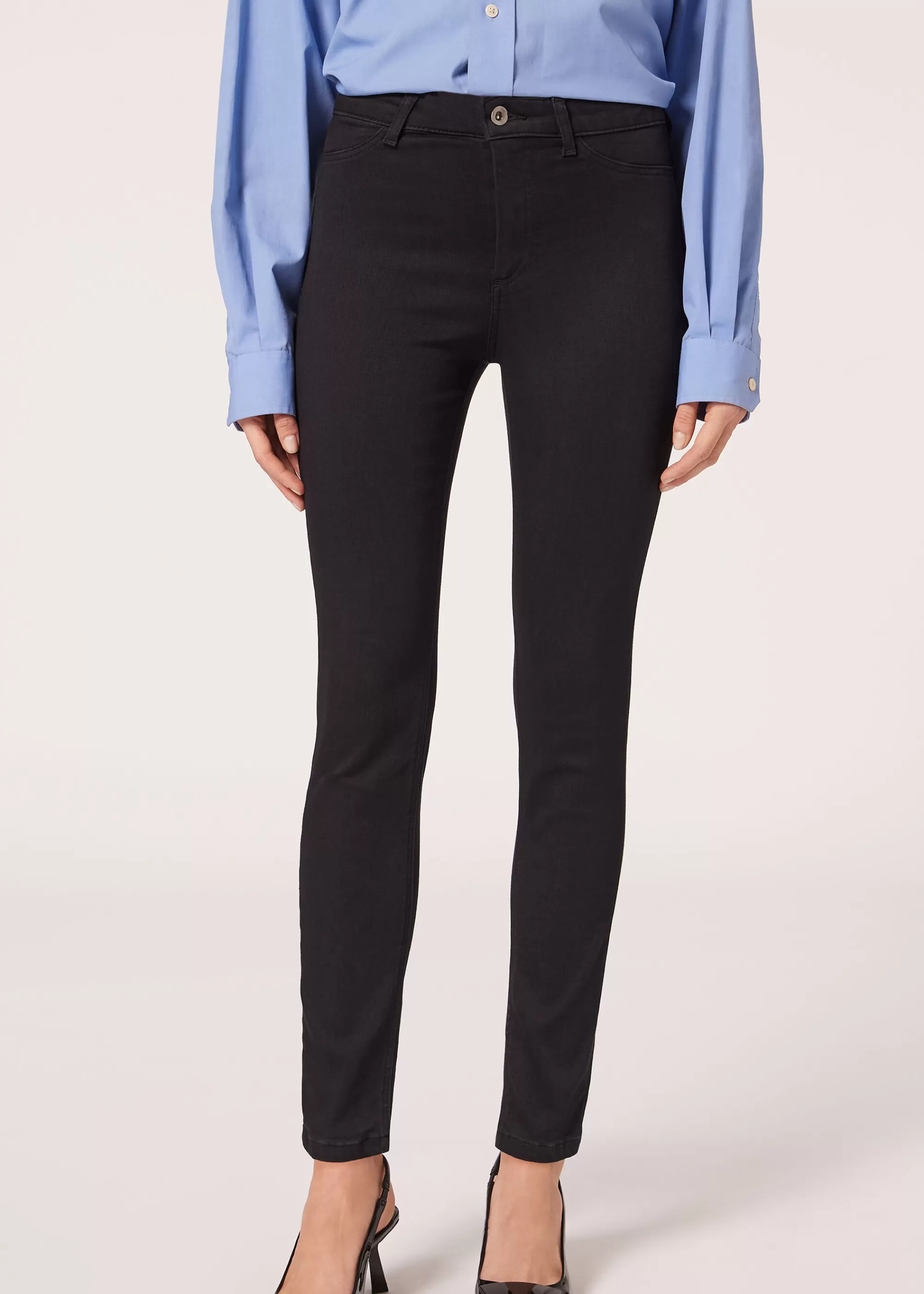 Calzedonia Vaqueros Skinny Termicos Soft Touch>Mujer Vaqueros