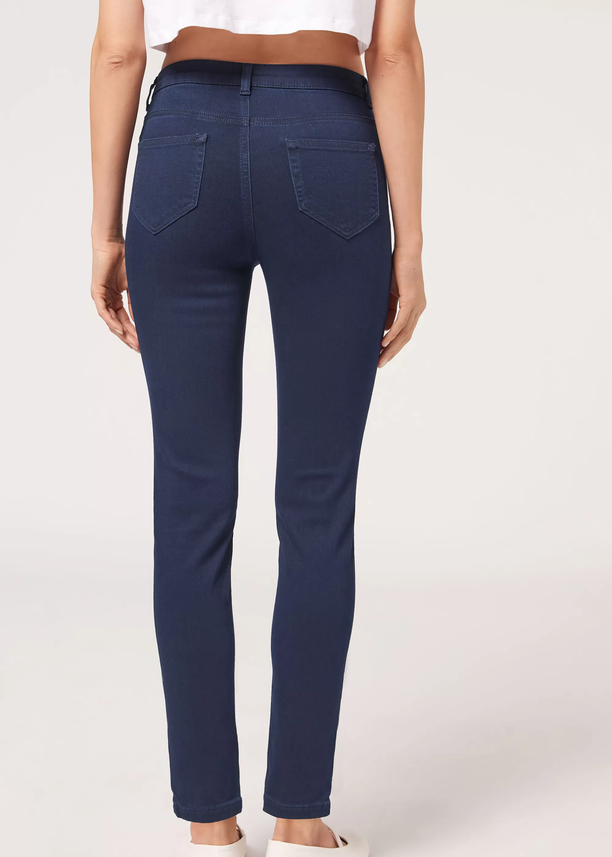 Calzedonia Vaqueros Skinny Termicos Soft Touch>Mujer Vaqueros