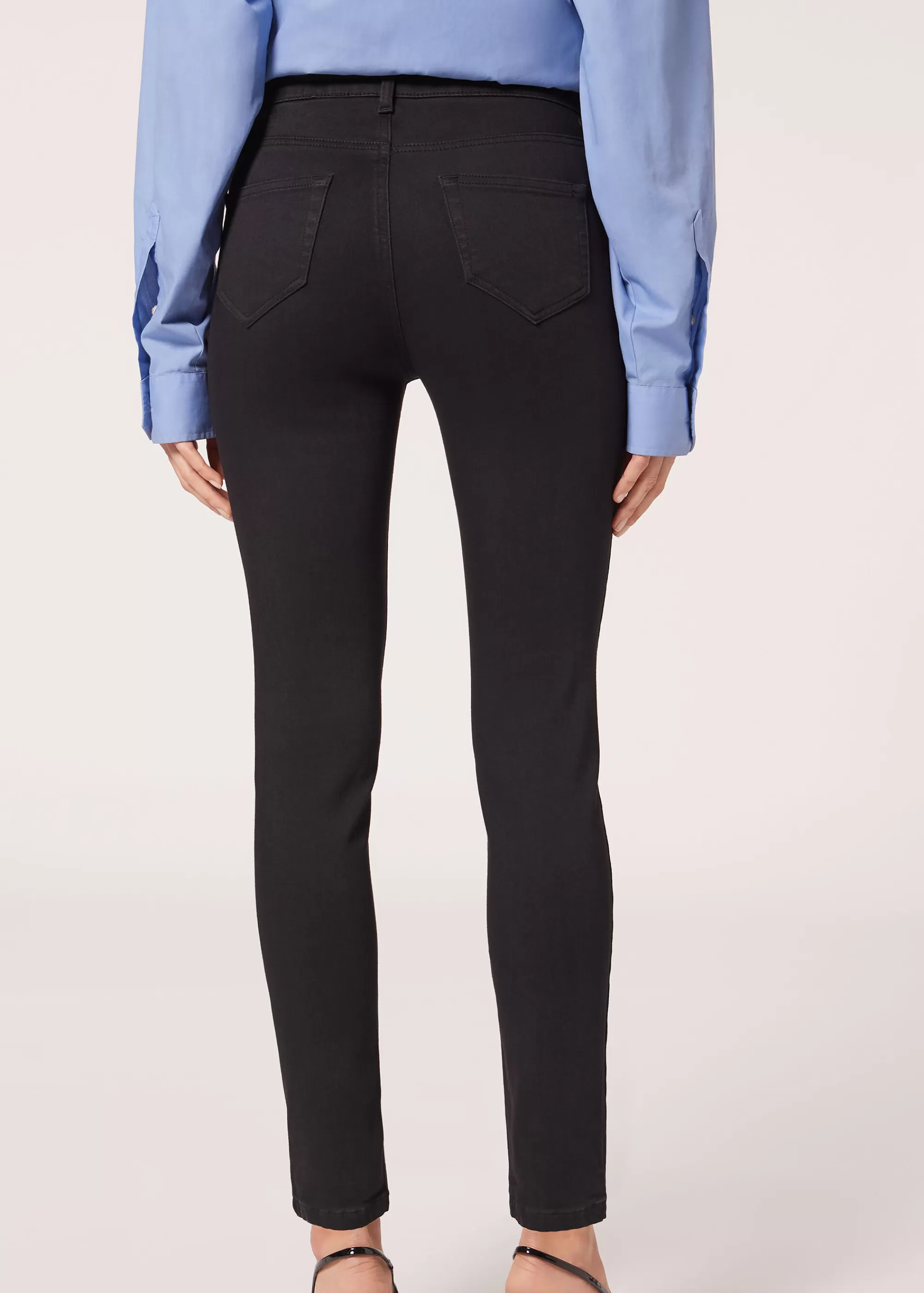 Calzedonia Vaqueros Skinny Termicos Soft Touch>Mujer Vaqueros